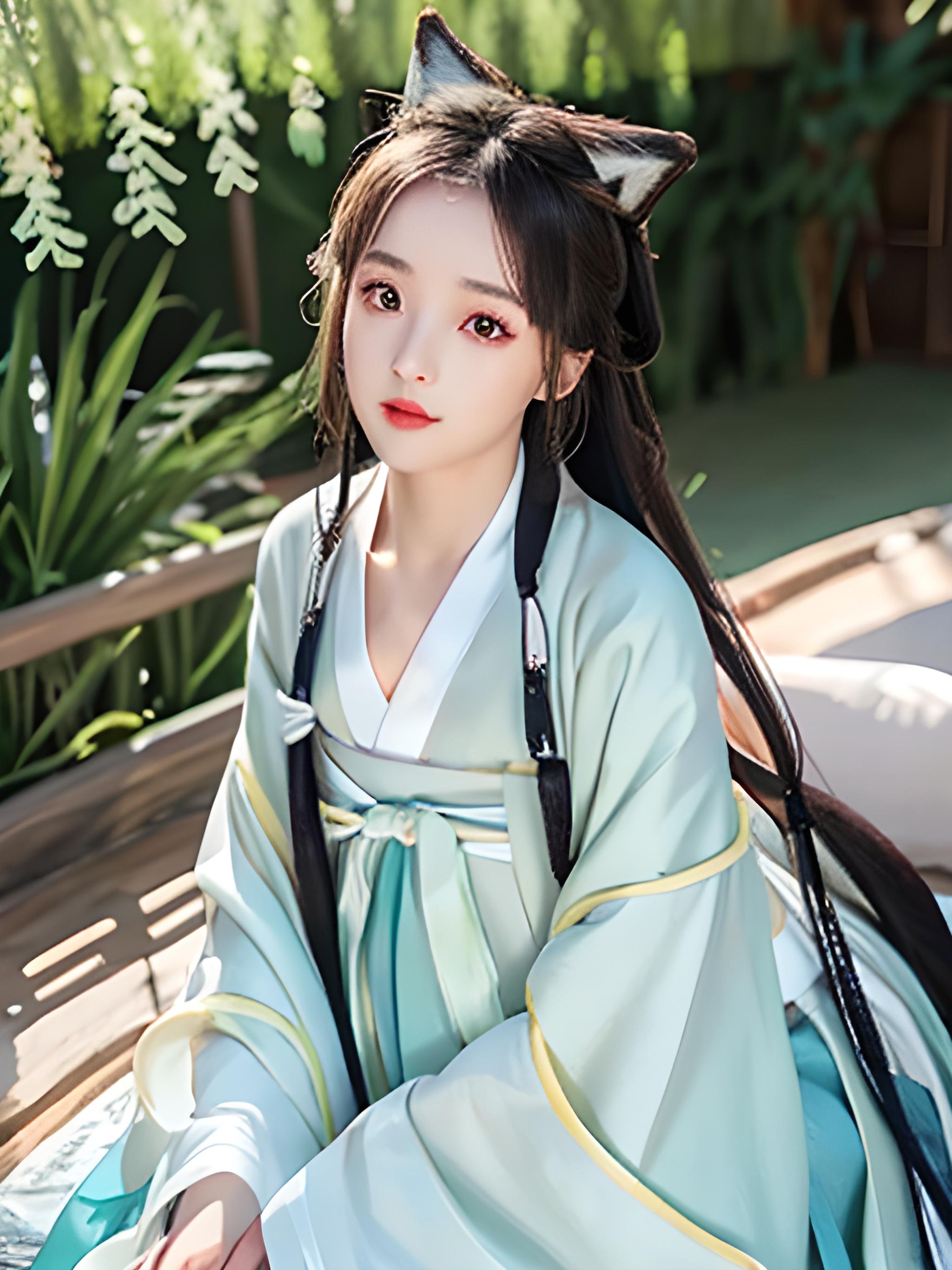 AI古装美女