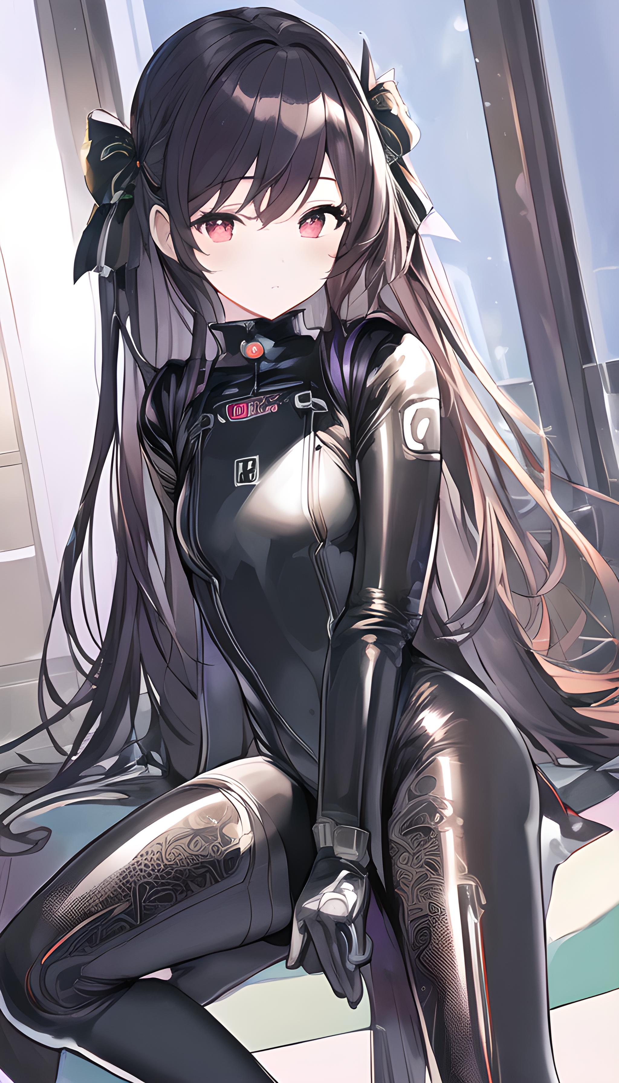 少女皮衣