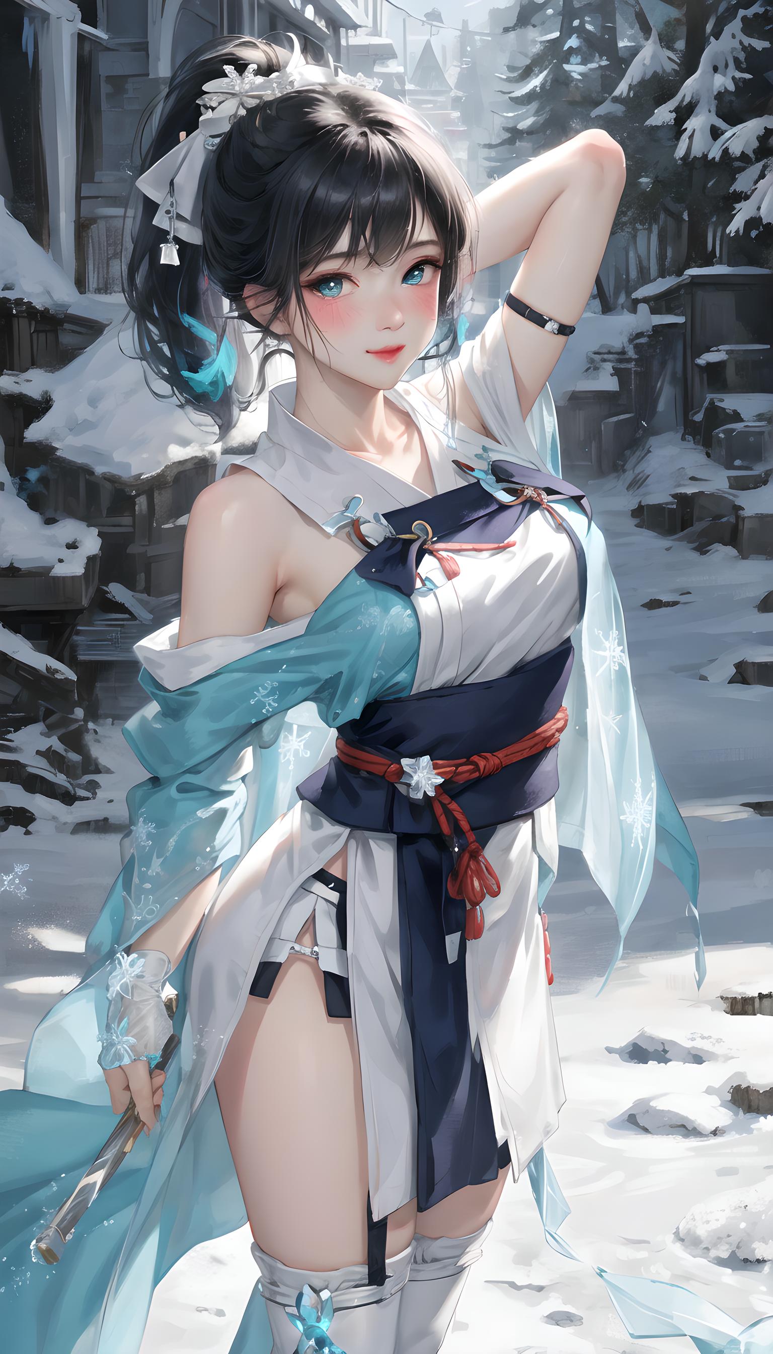 雪原少女