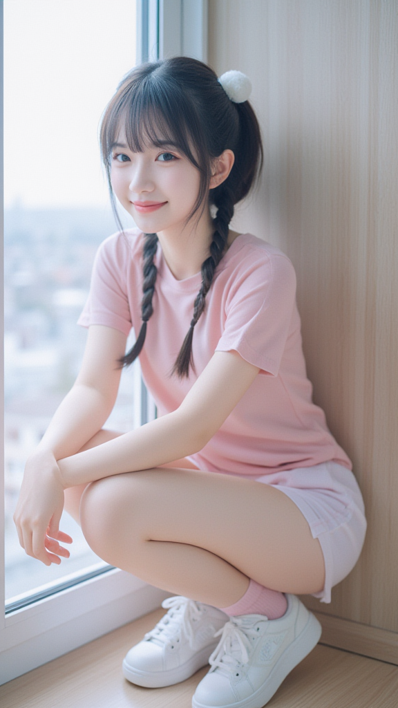 俏皮可爱的女孩