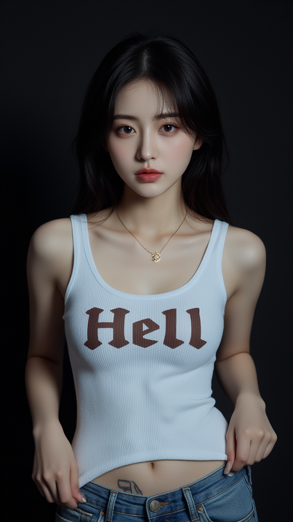 背心女孩