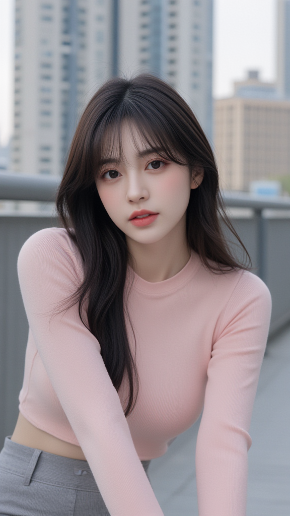 大眼睛美女