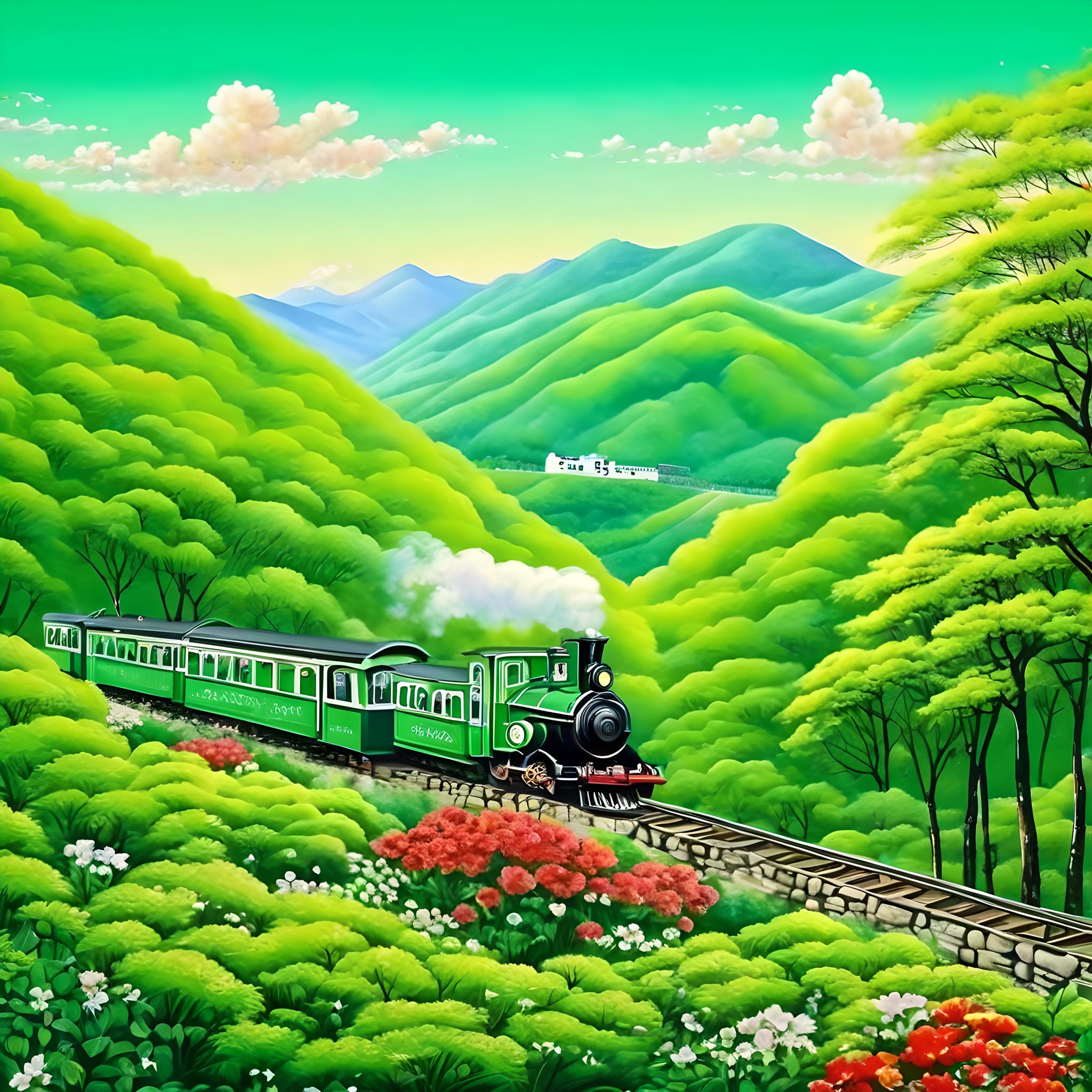 绿皮火车