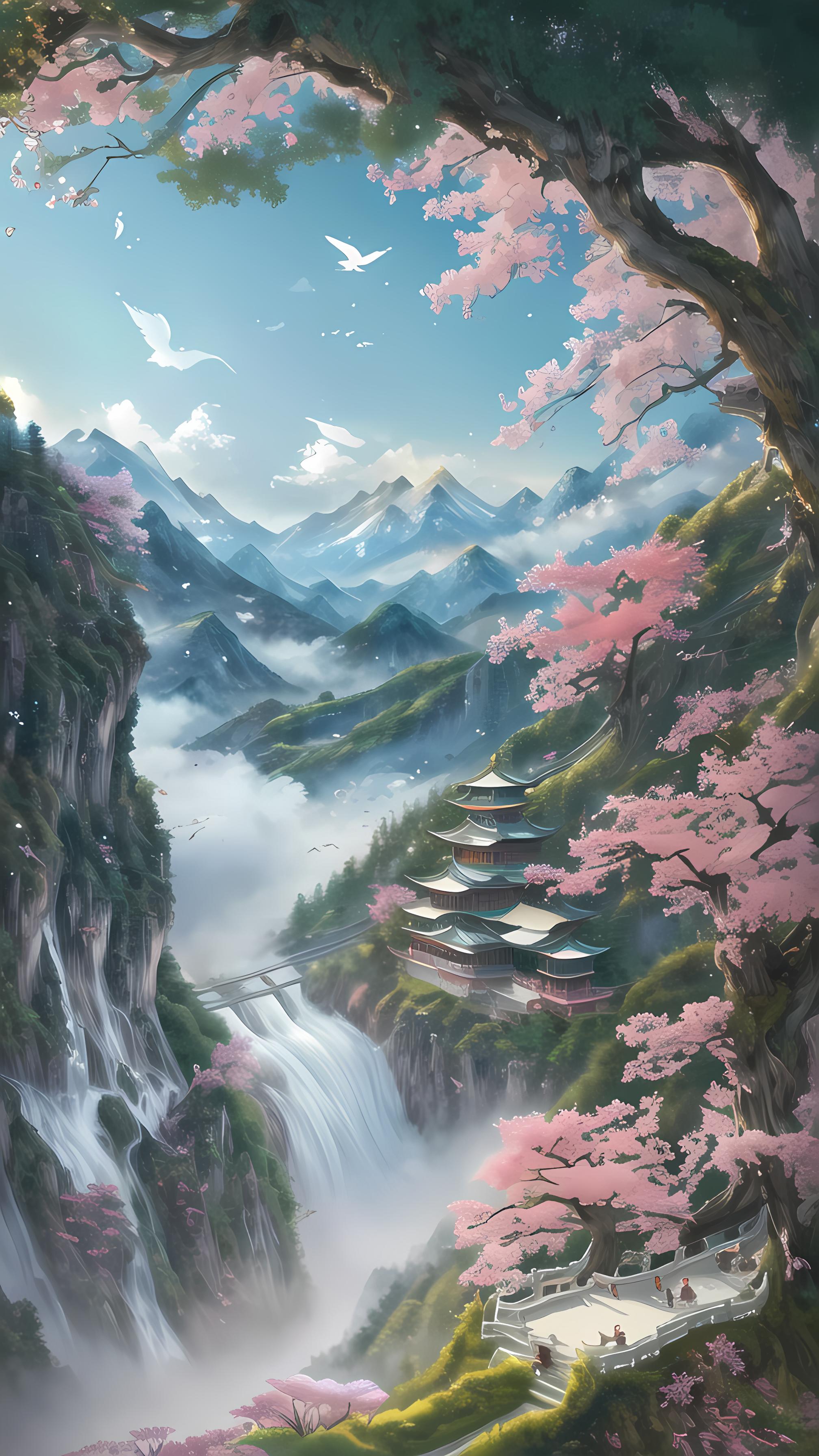 山水画