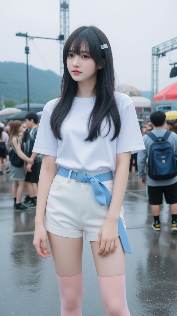 雨天女孩