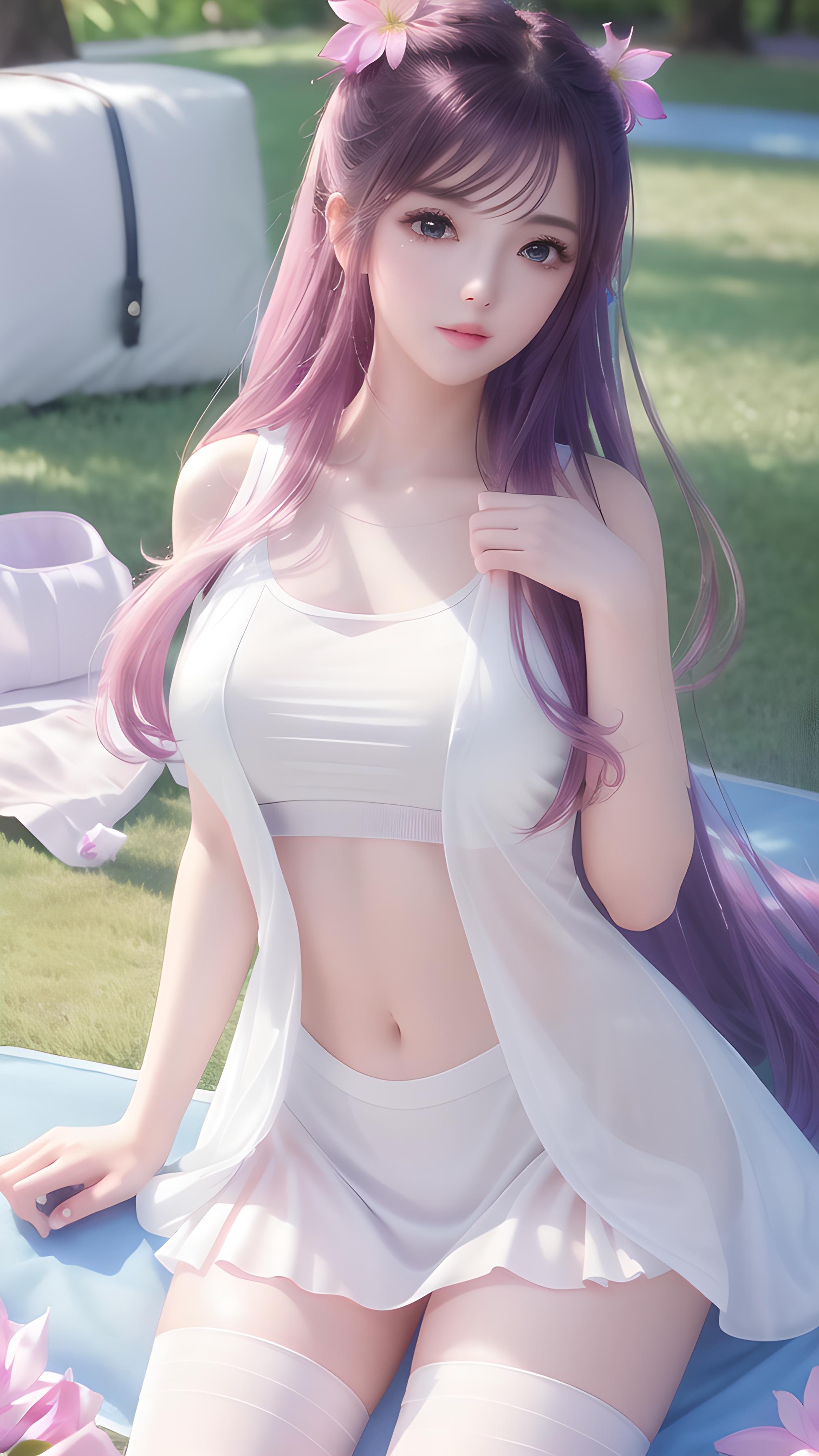 短裙少女