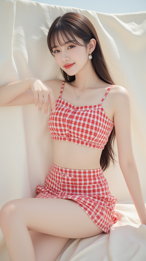 长发女孩真白呀