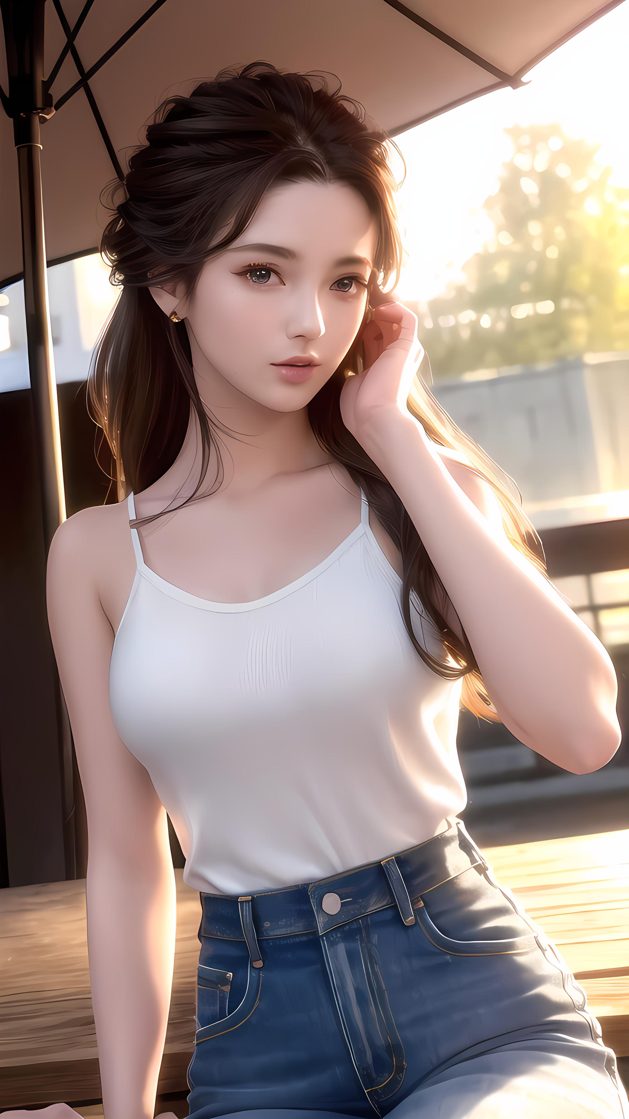 现代美女