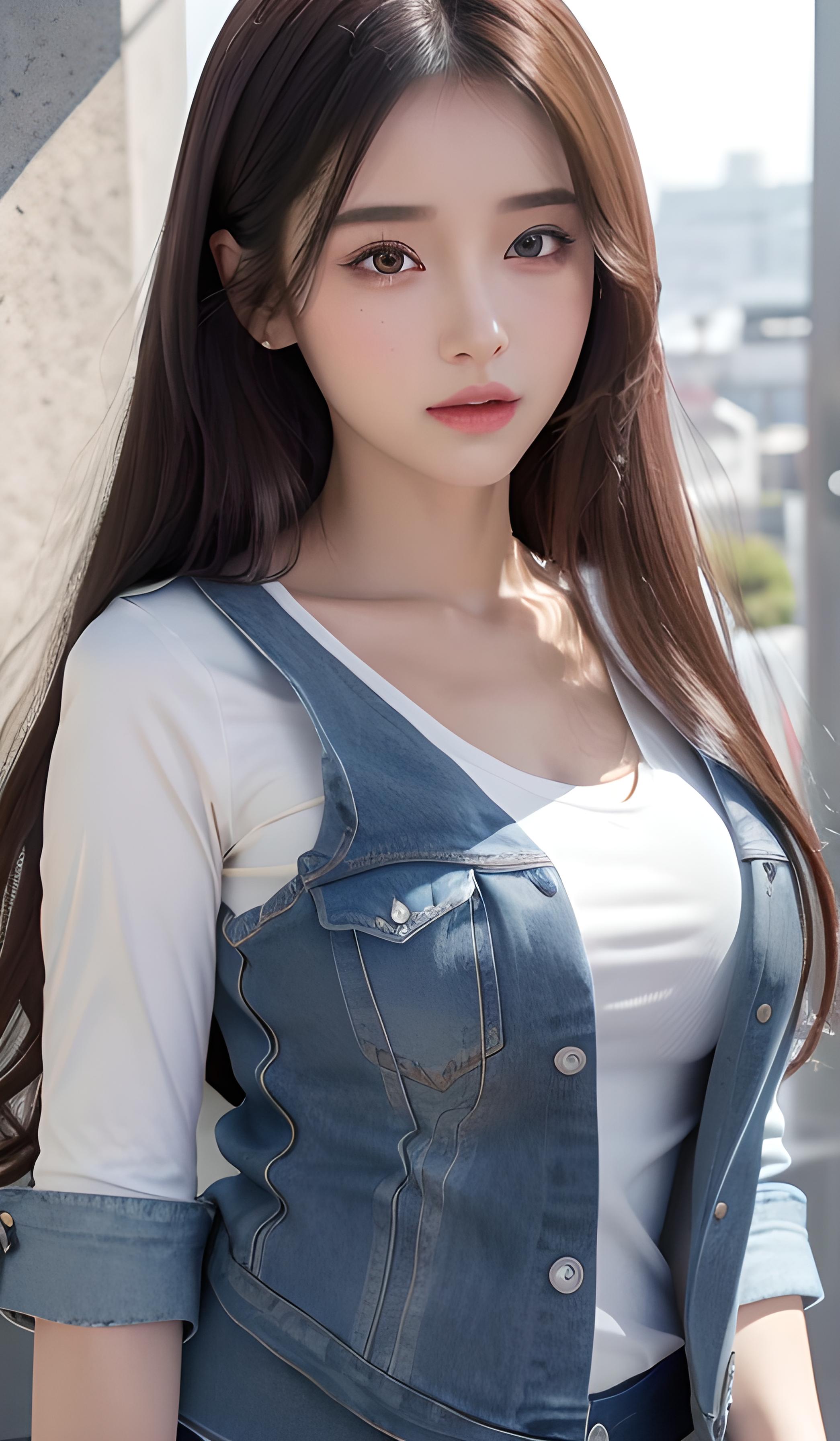 牛仔美女