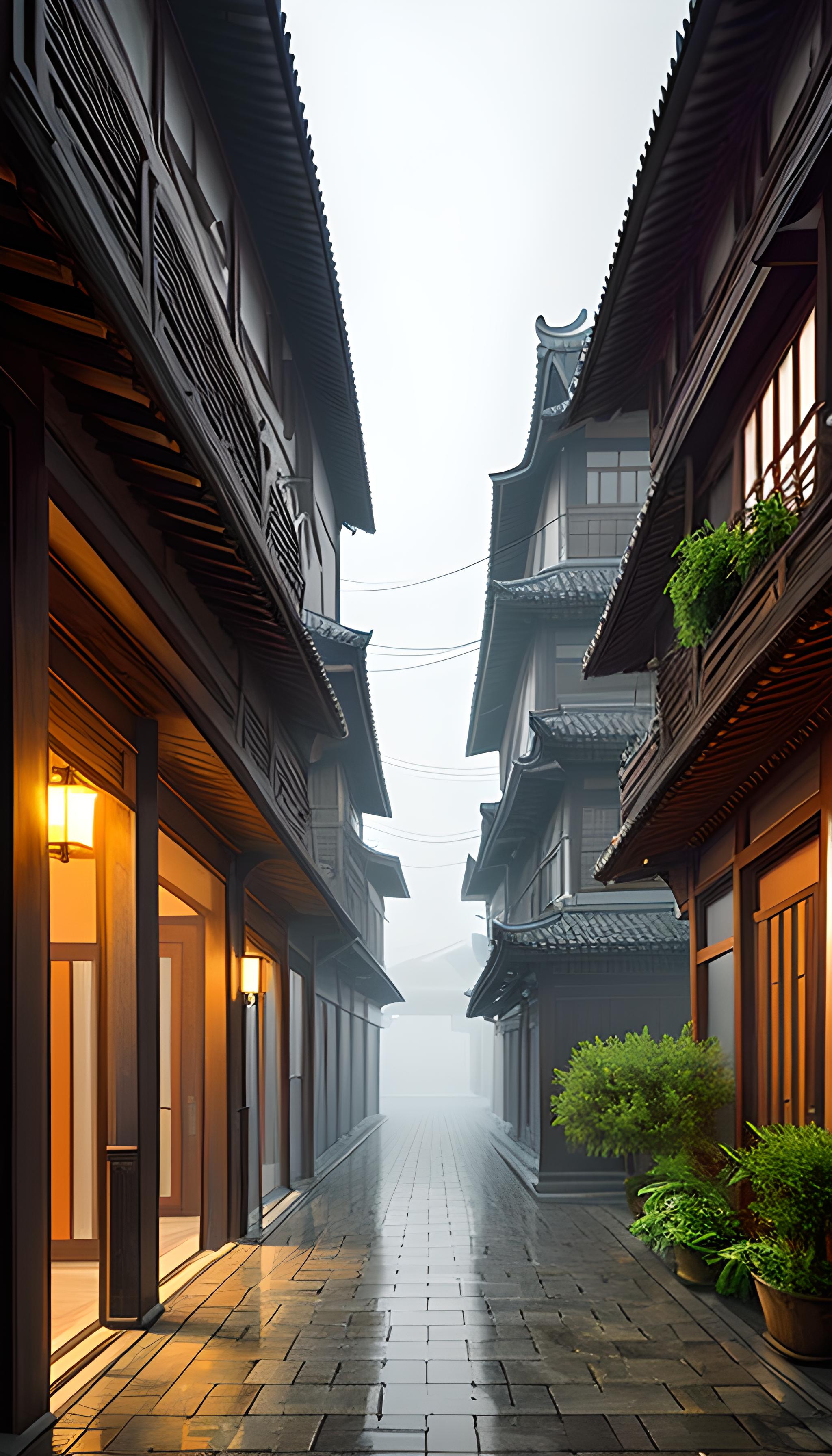 烟雨江南