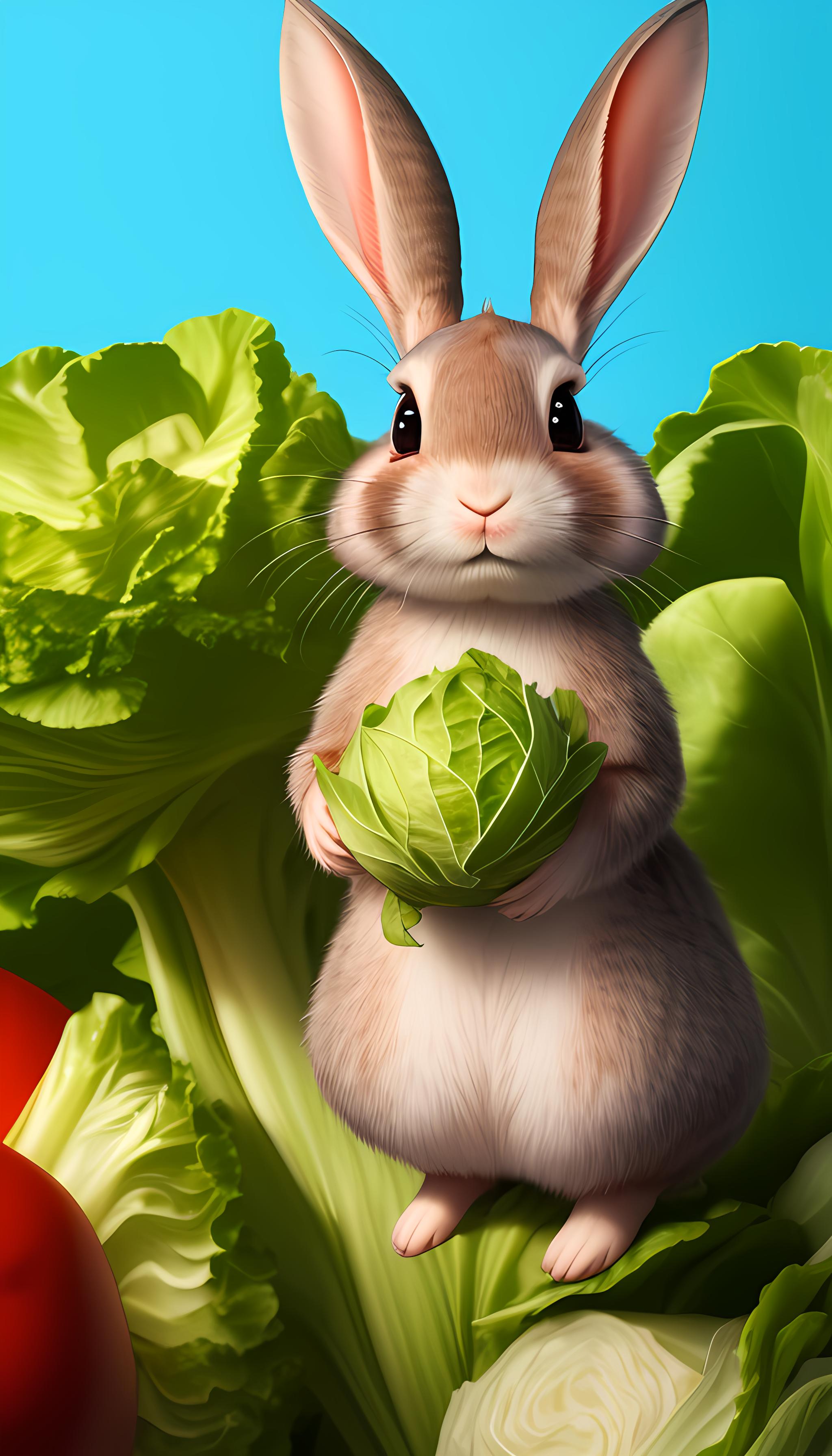 兔子爱吃白菜