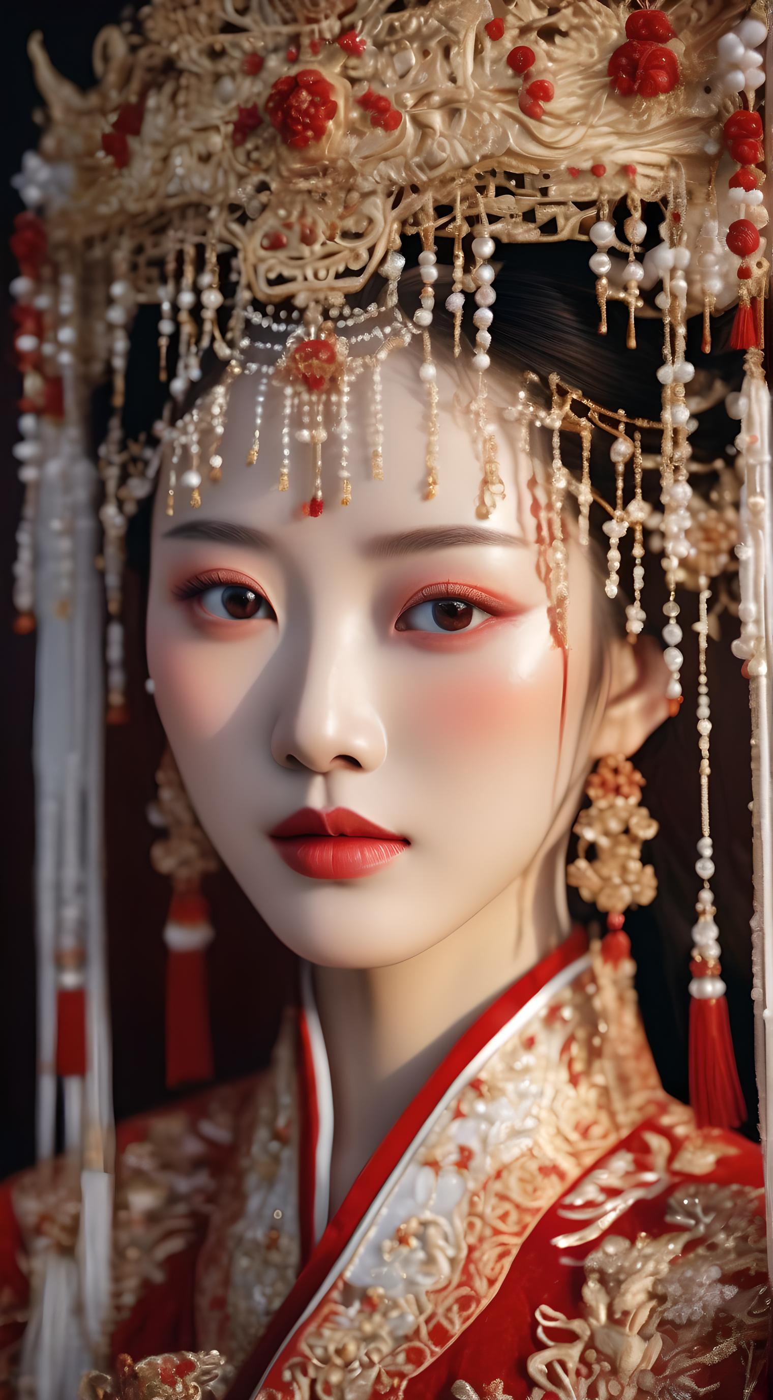 红色