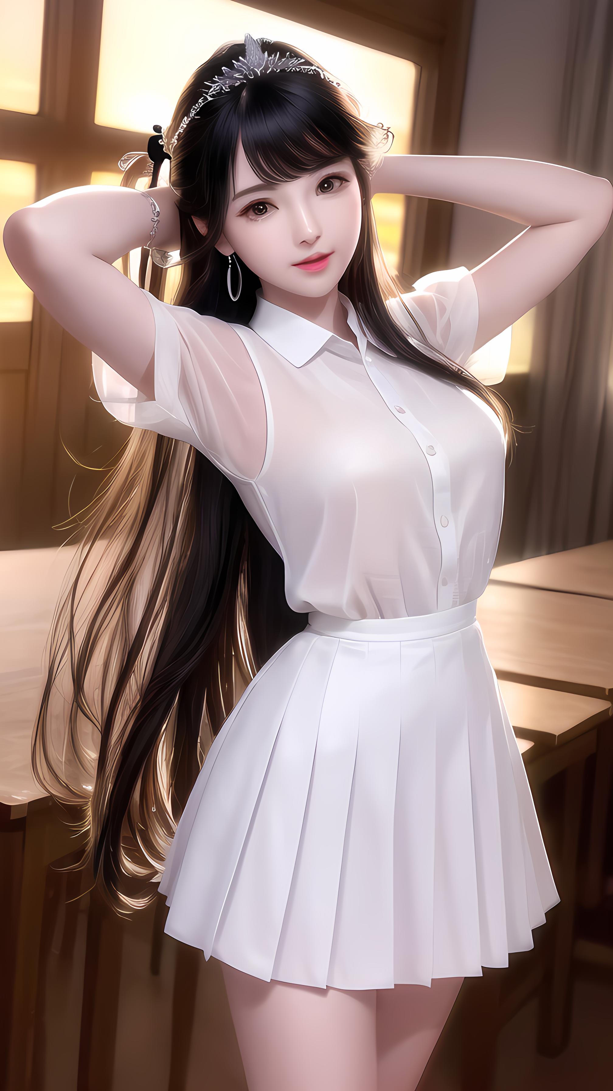 可爱美少女