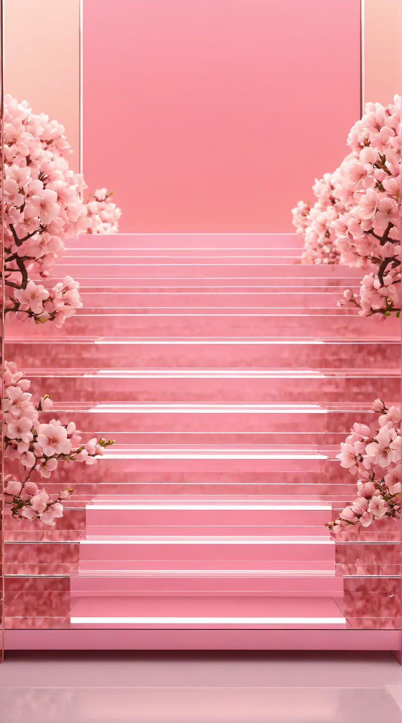 粉红阶梯