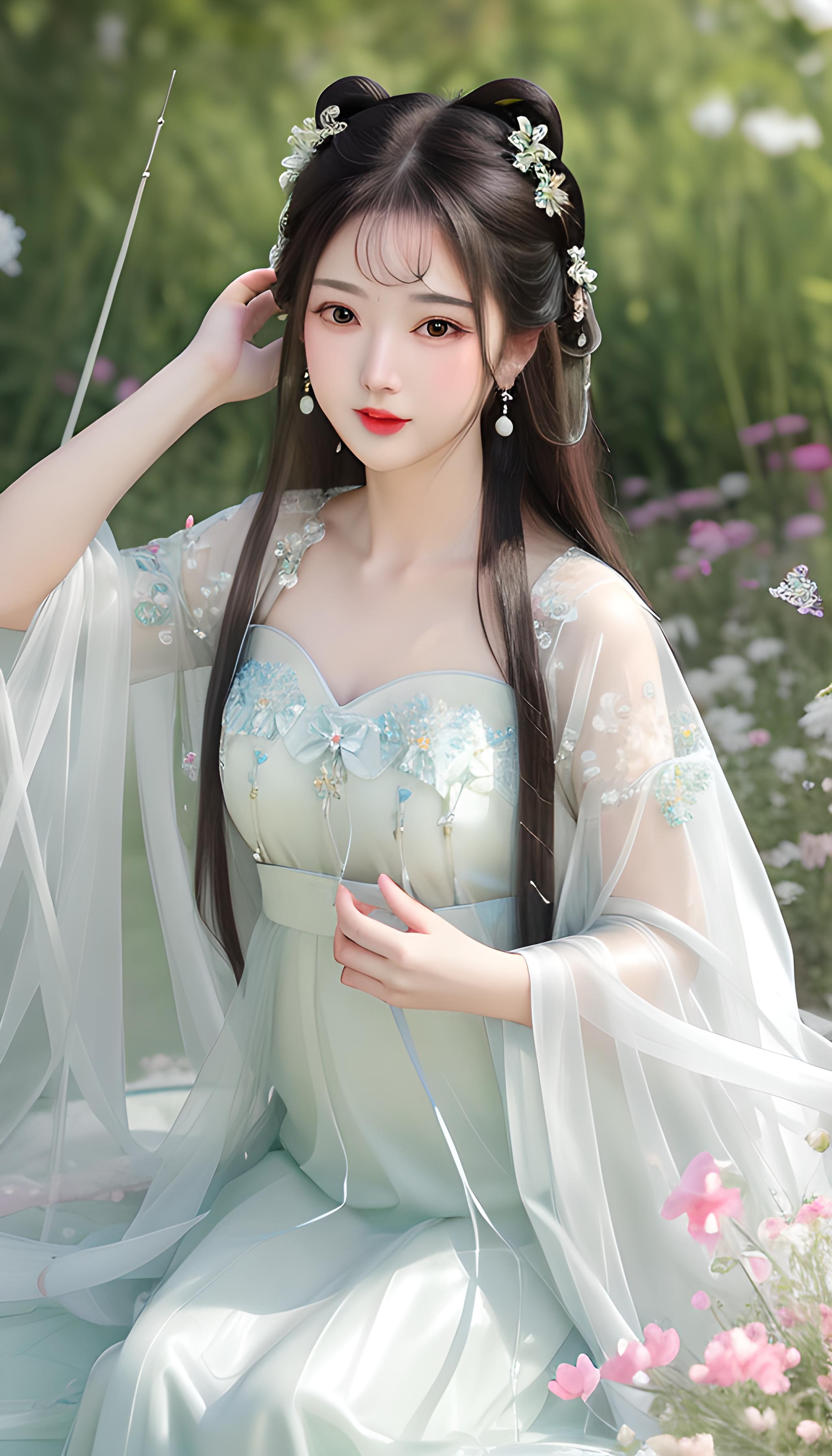 古风美女  古装小姐姐  汉服美女