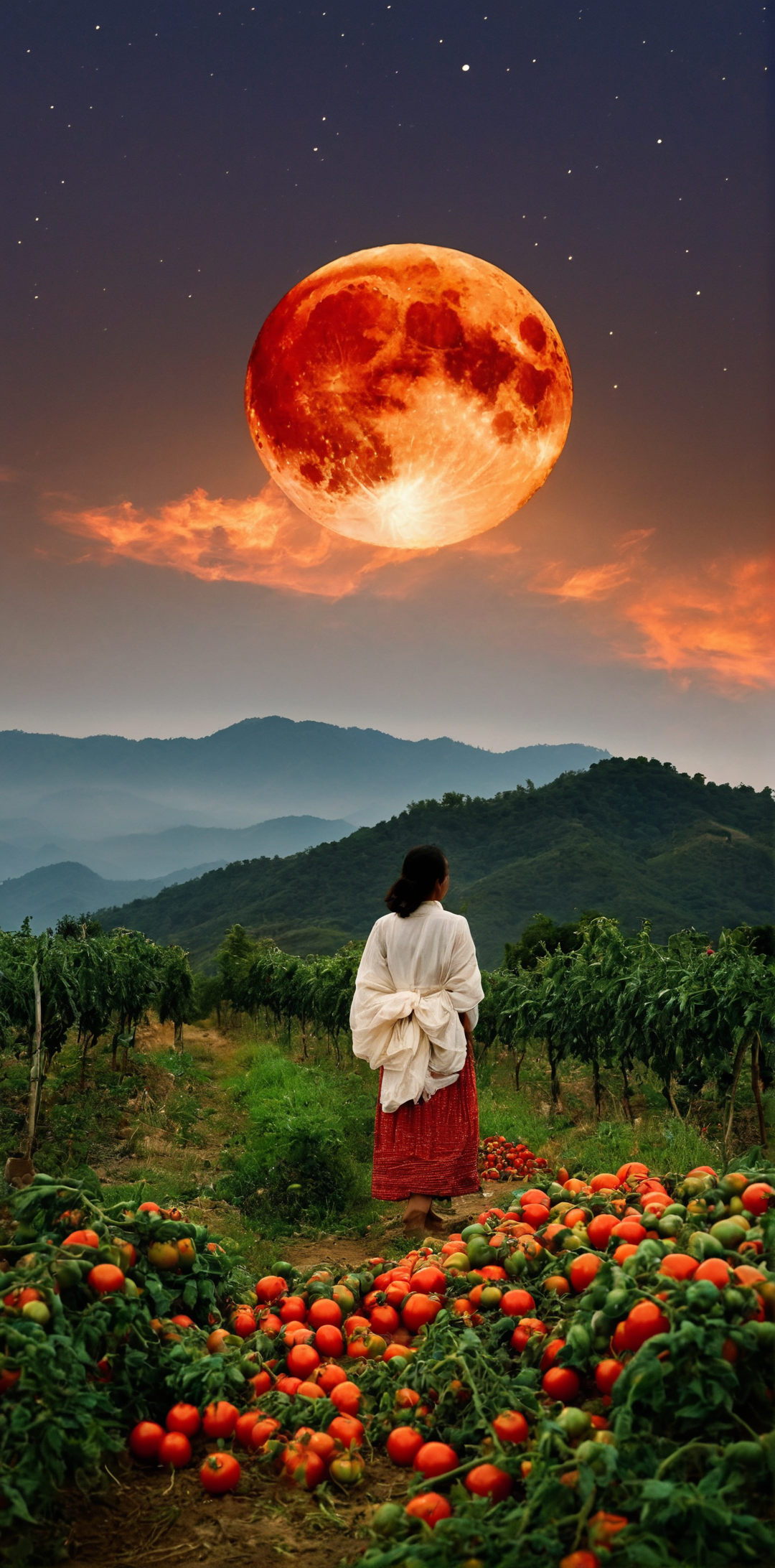 田野上的风景