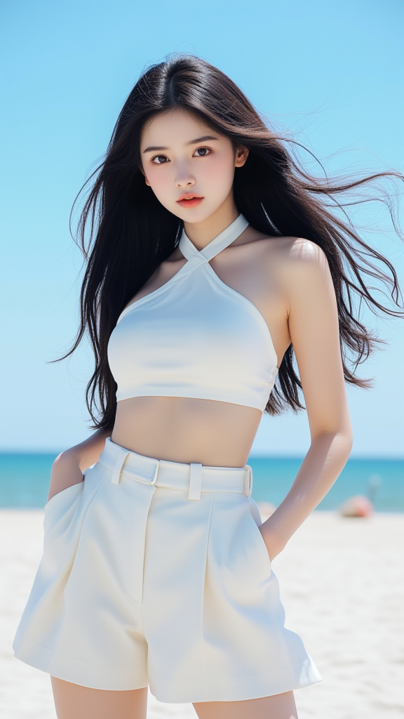海边女孩