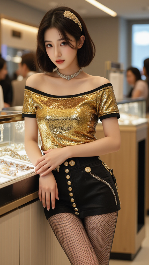 珠宝店女郎