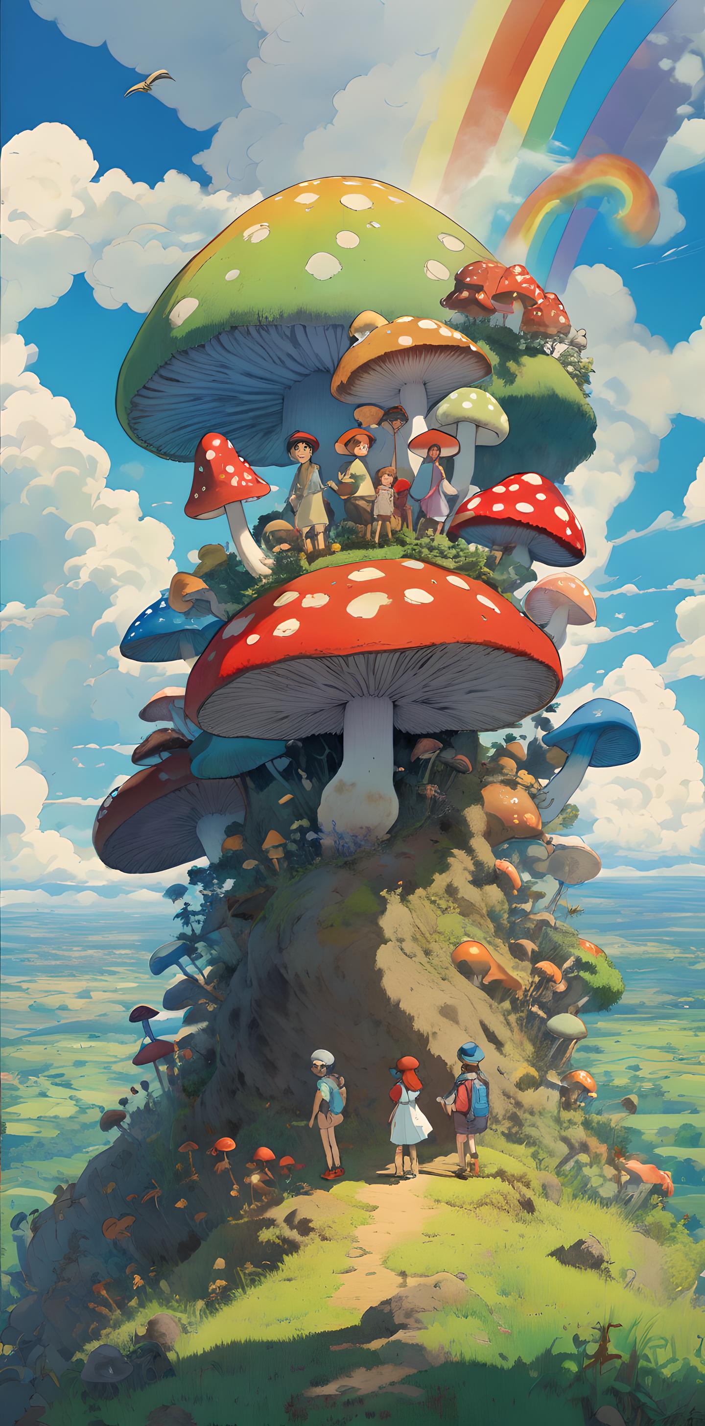 梦幻蘑菇岛