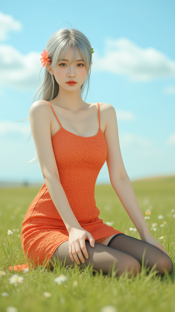 白发女孩