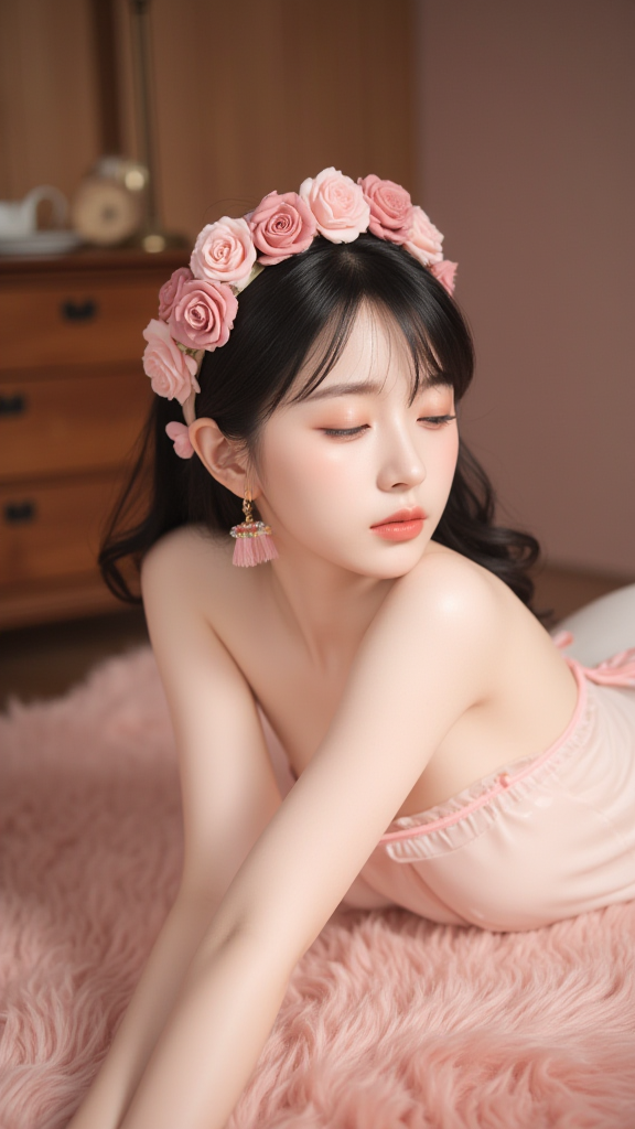 花环女孩