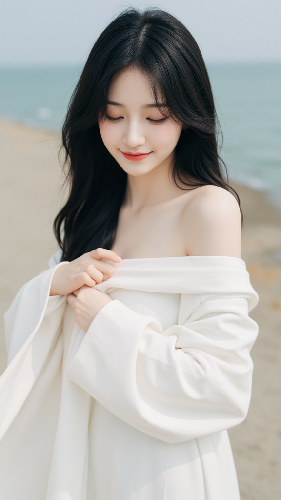露肩女孩