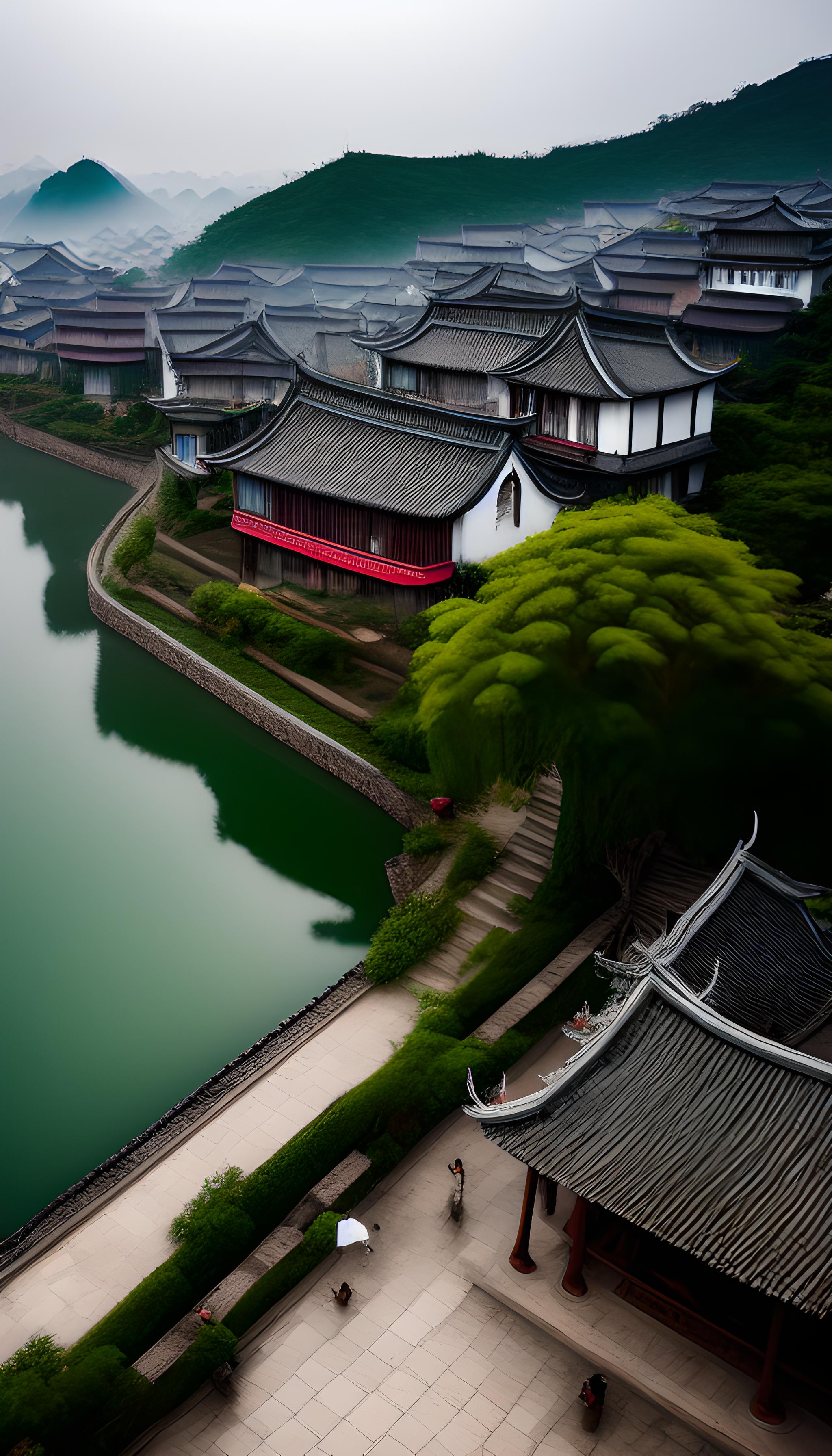 烟雨江南