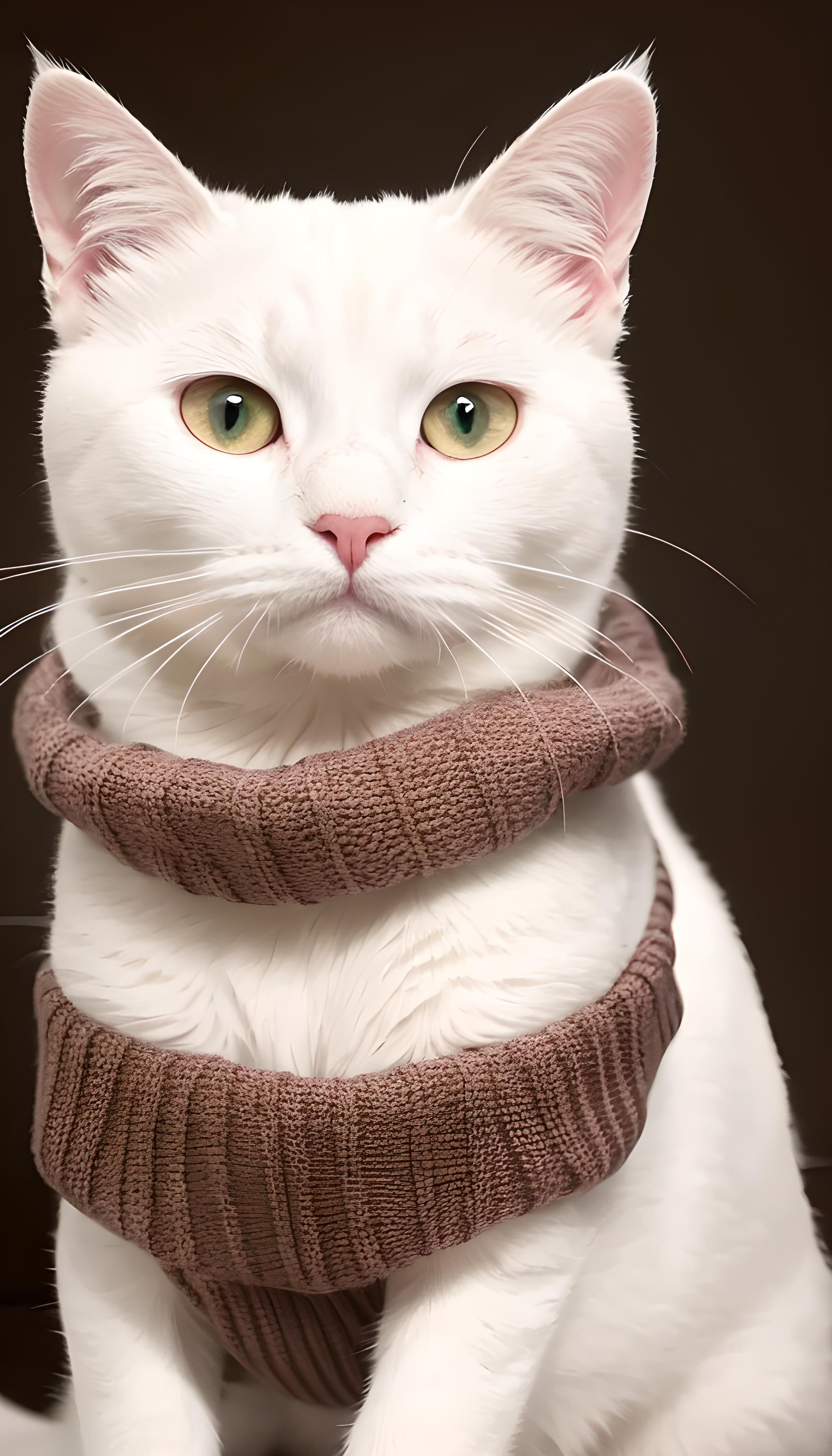 穿毛衣的猫咪