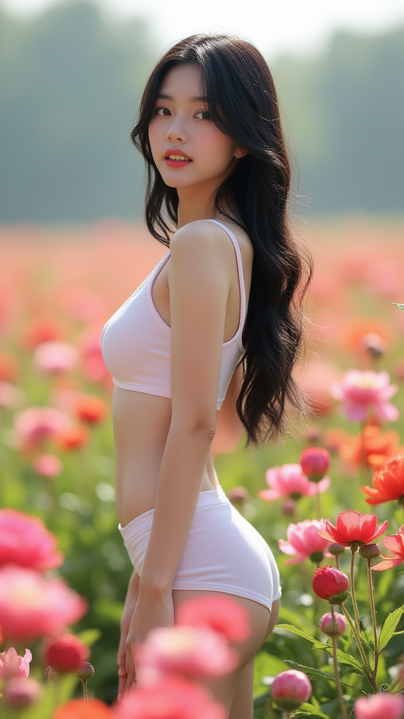 花与女孩