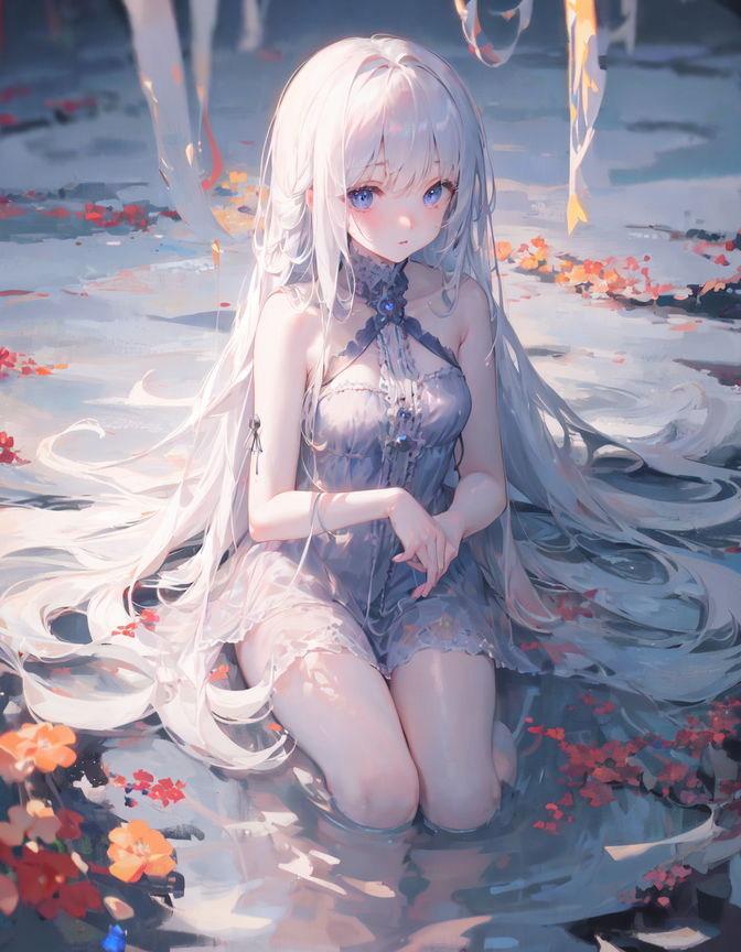 水中少女