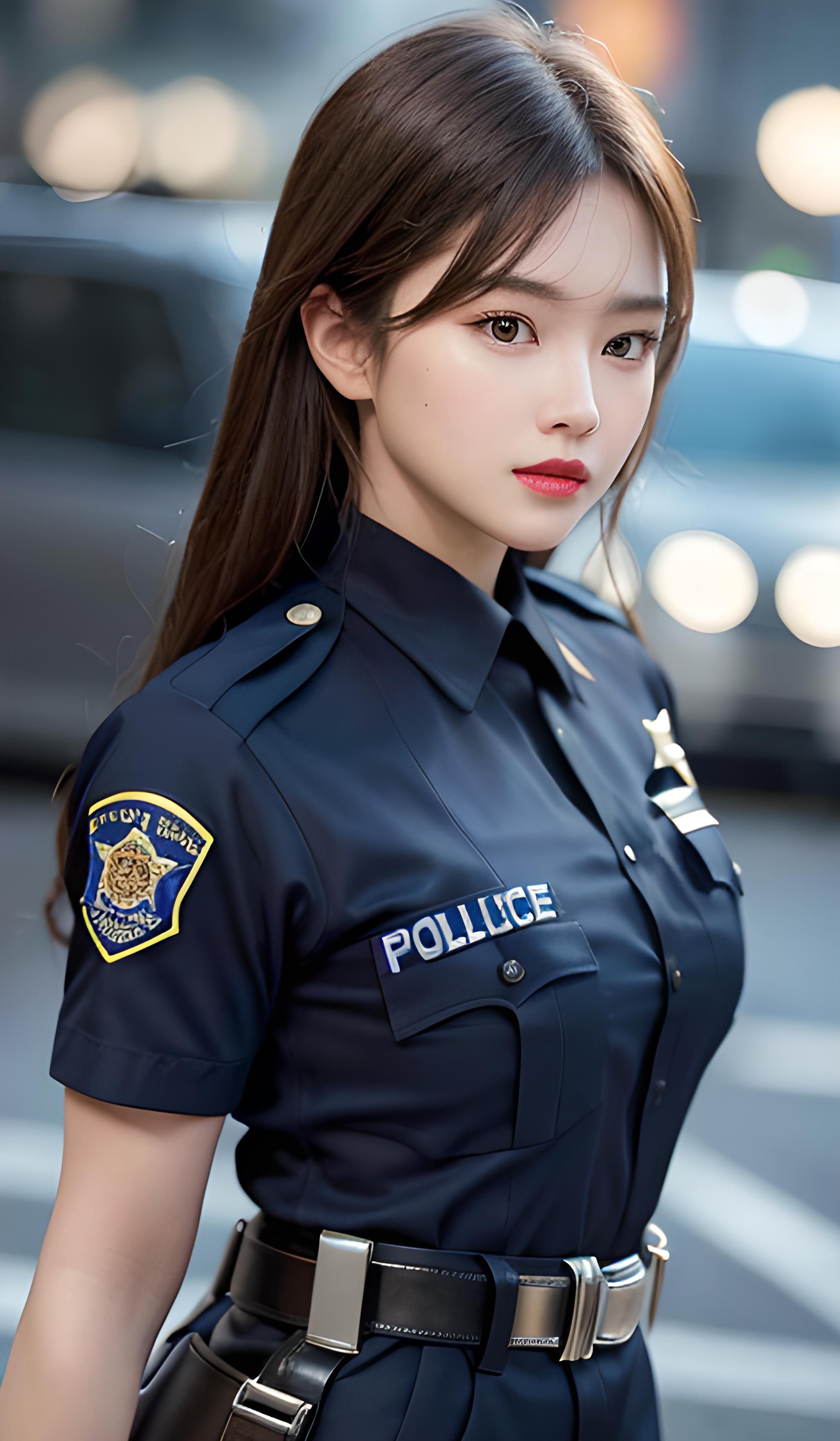 女警官