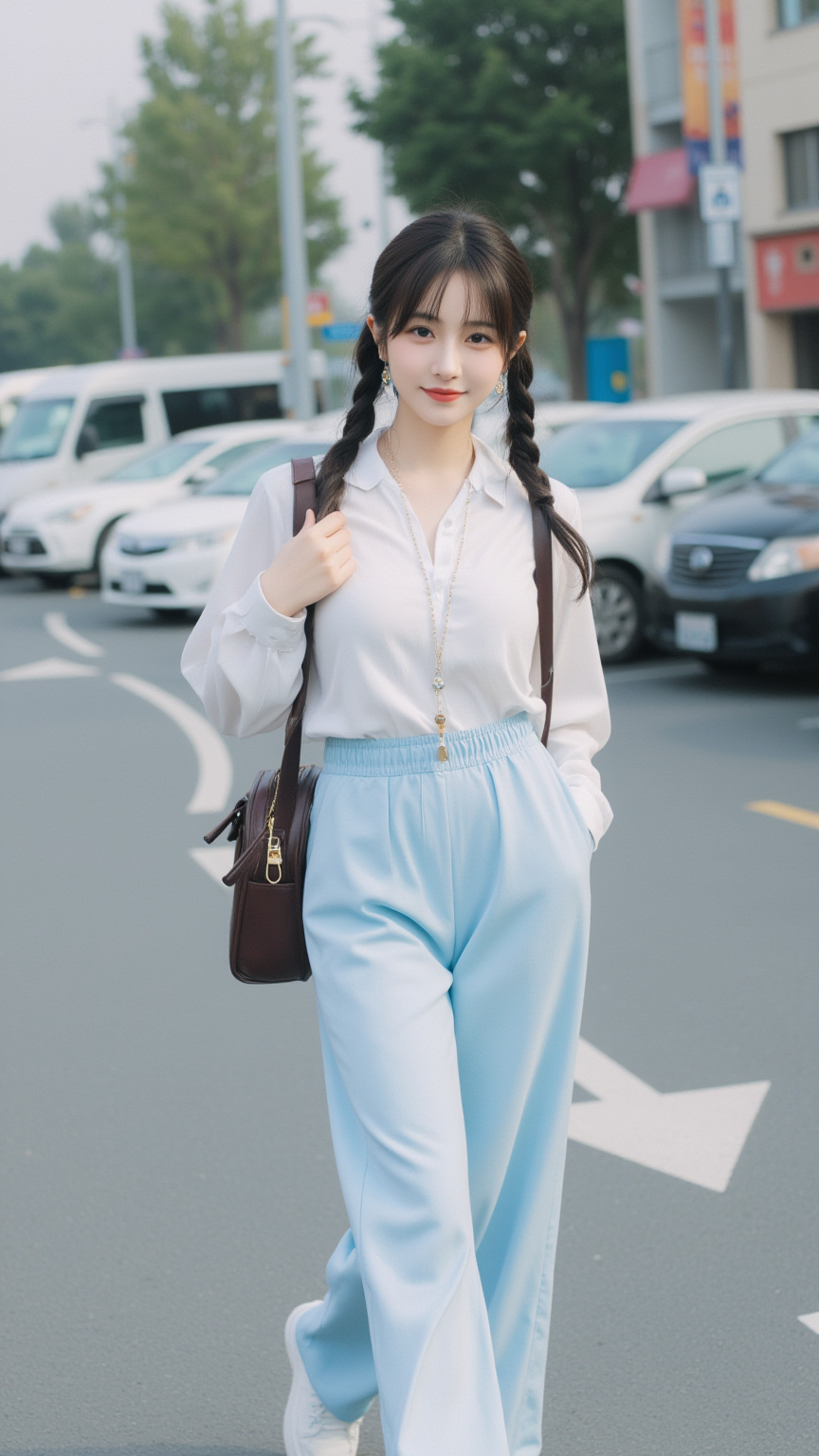 运动女生