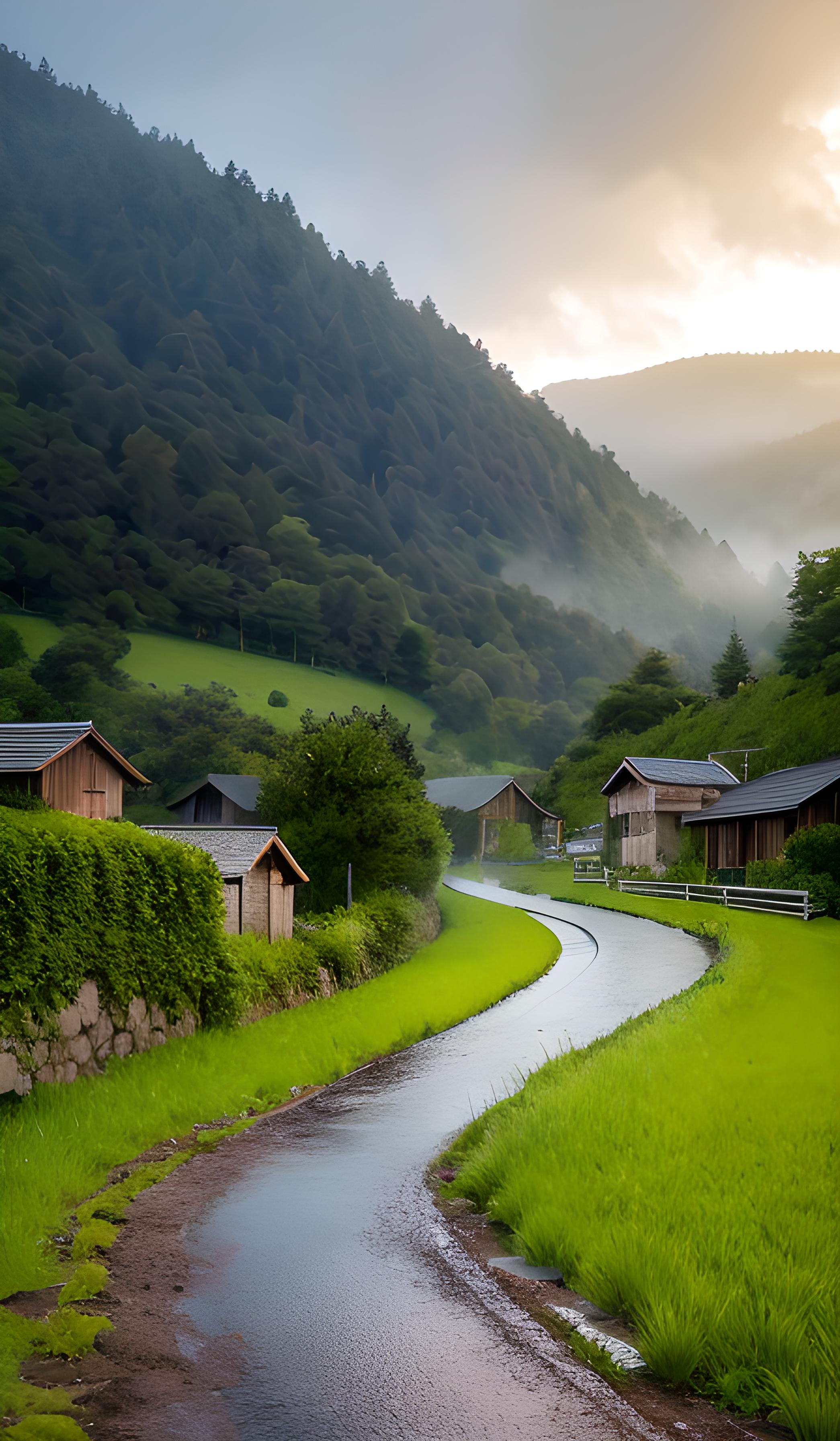 山村