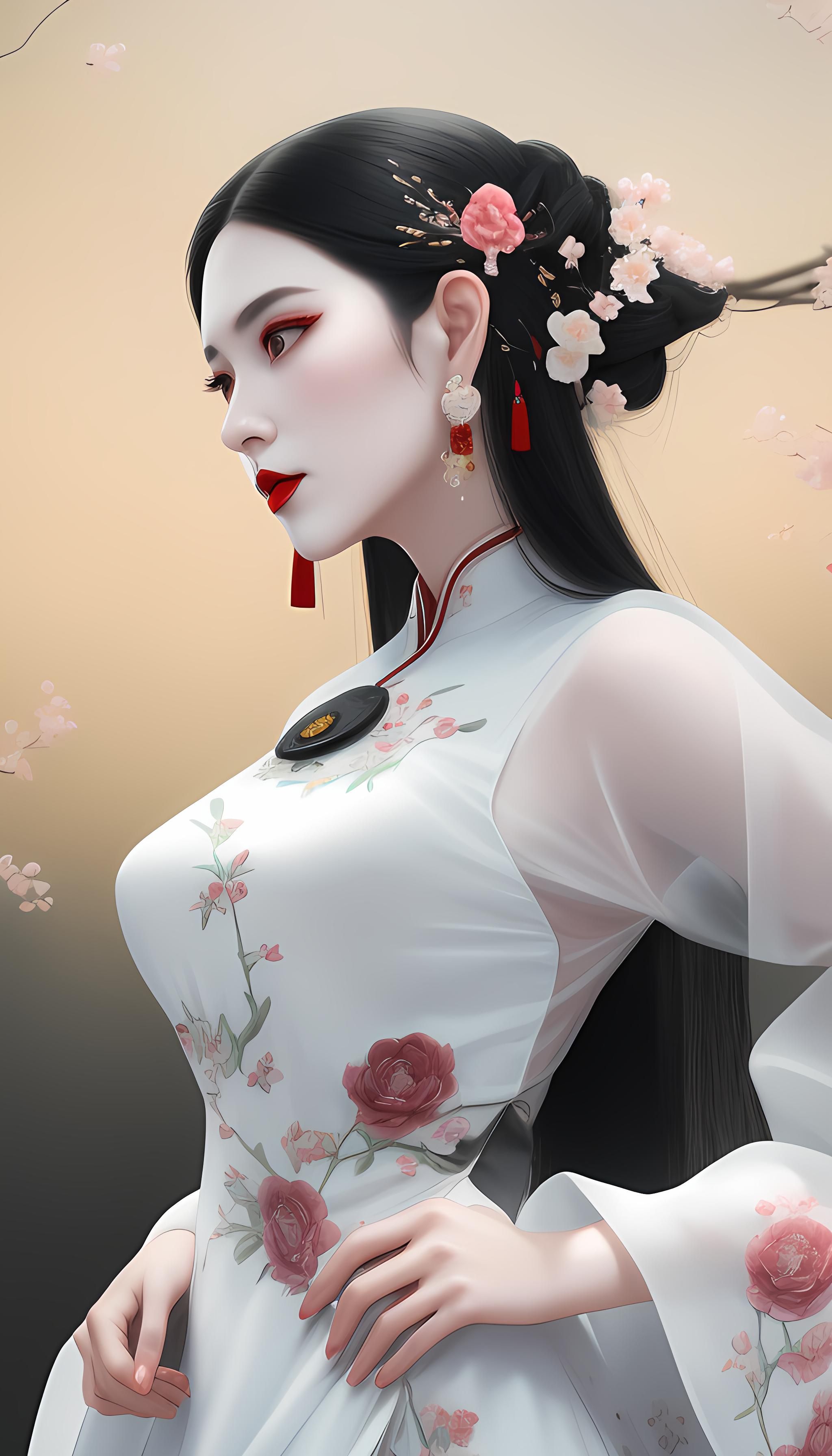 旗袍美女