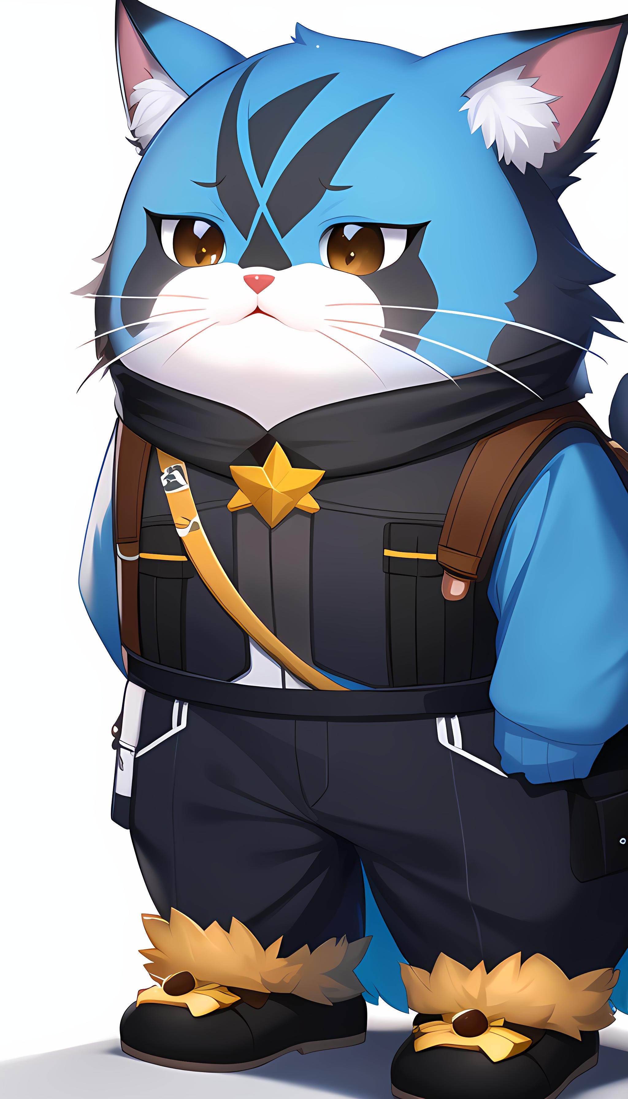 蓝猫警官