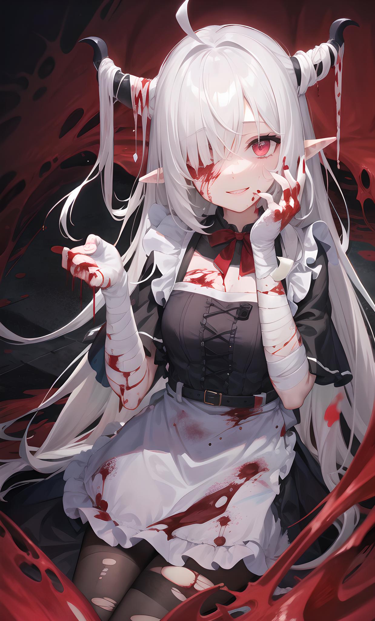 恶魔女仆残缺病娇