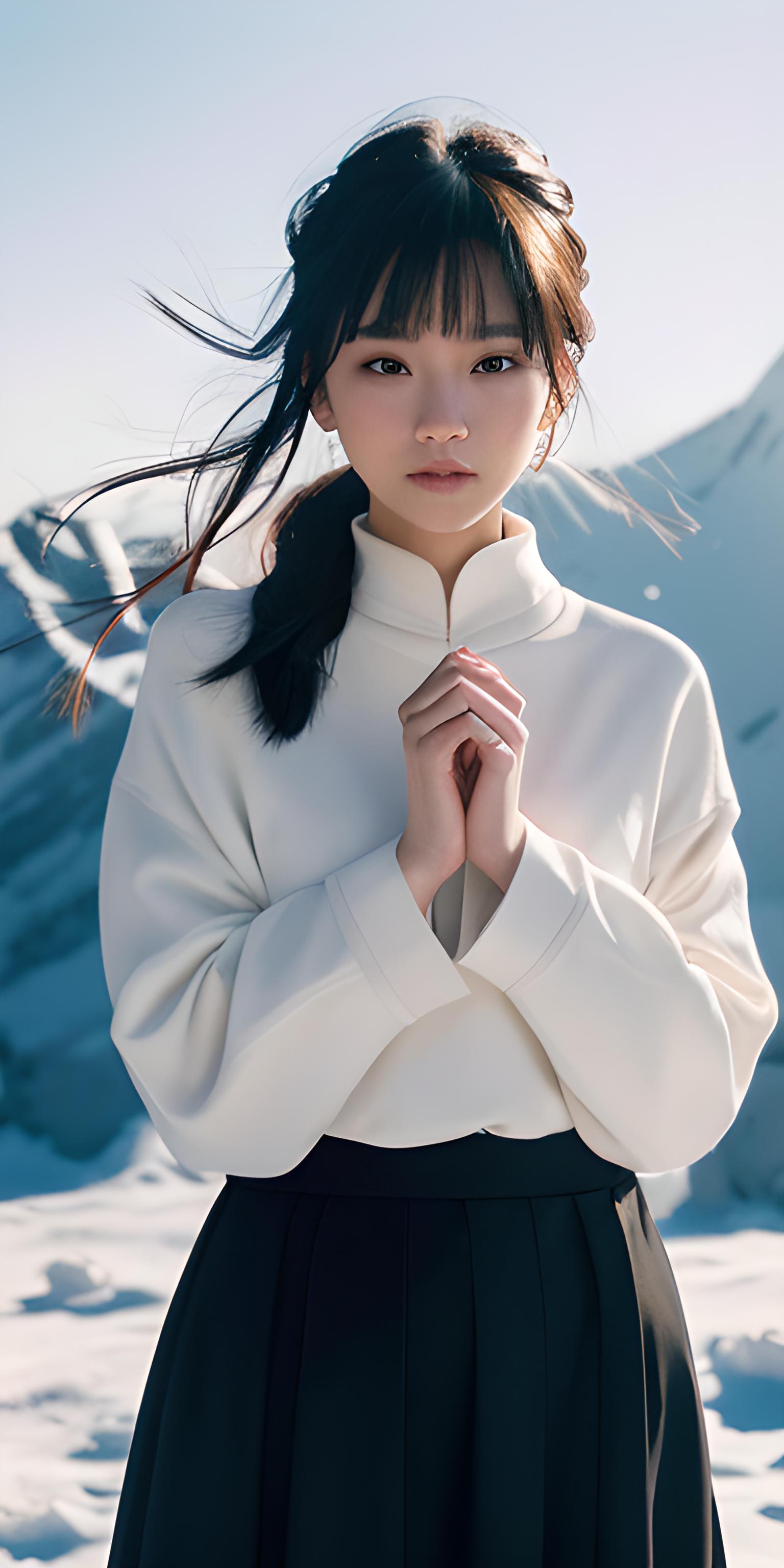 雪山姑娘