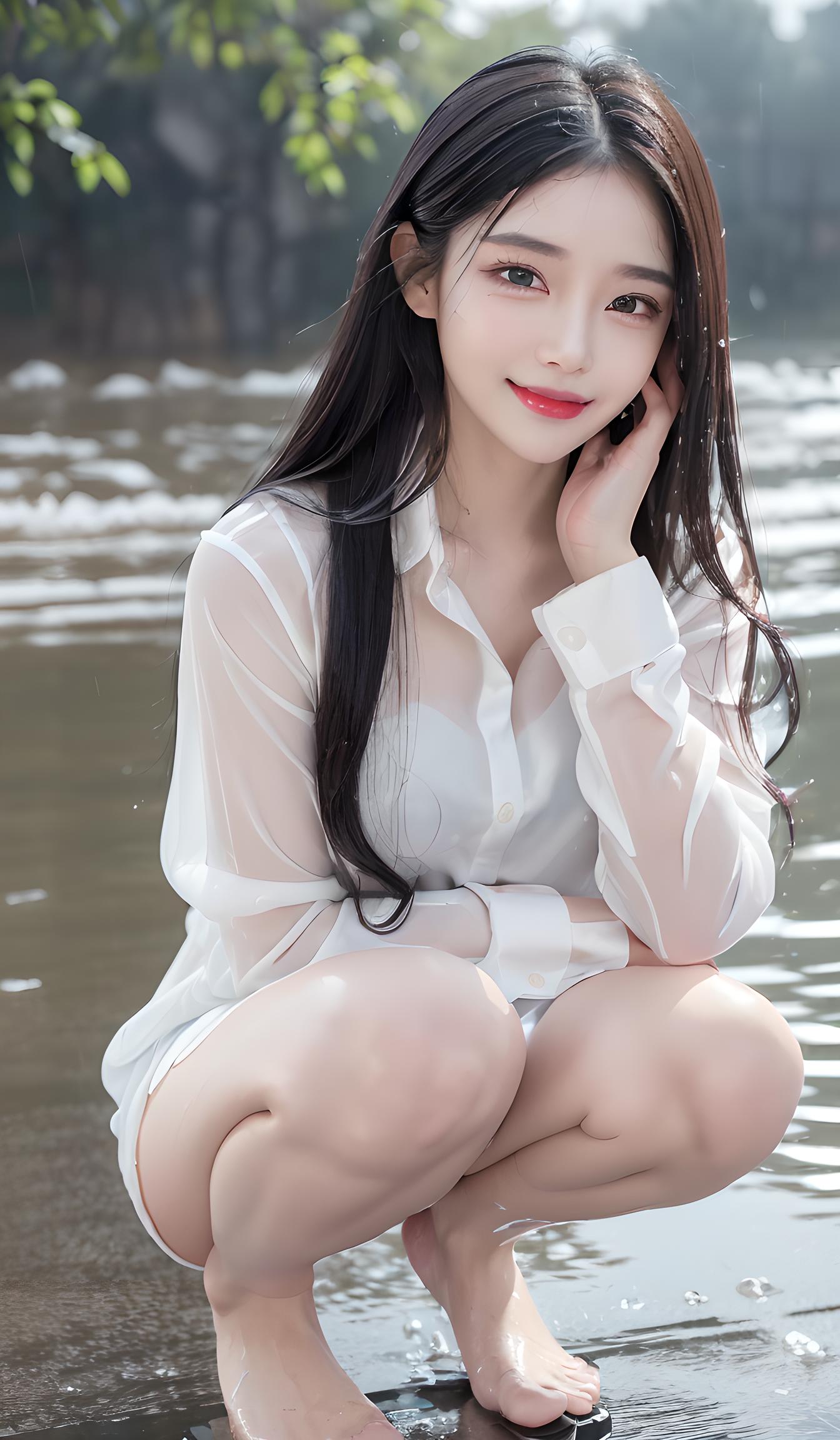 甜美女孩