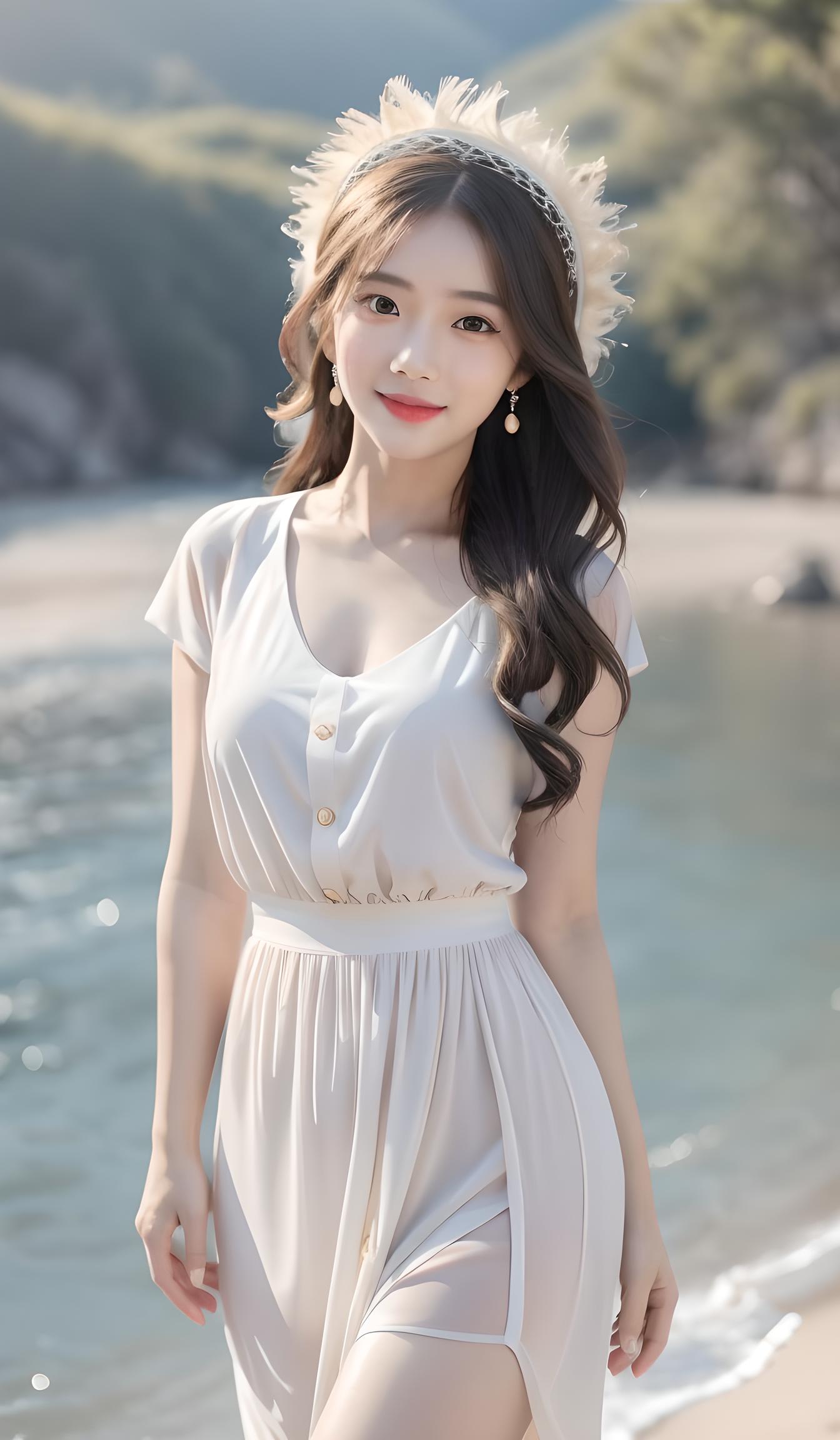 海边少女