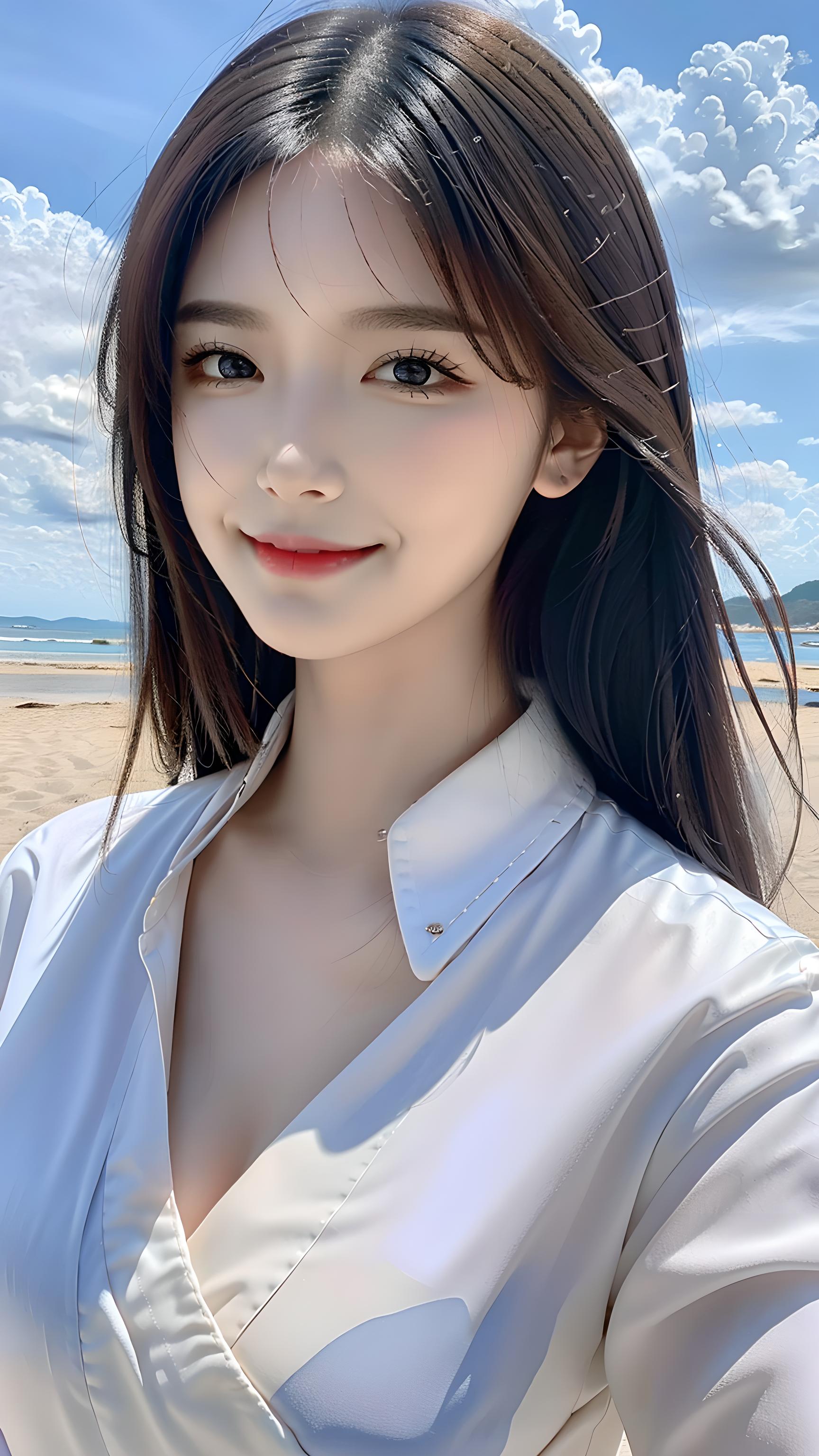 海滩美女