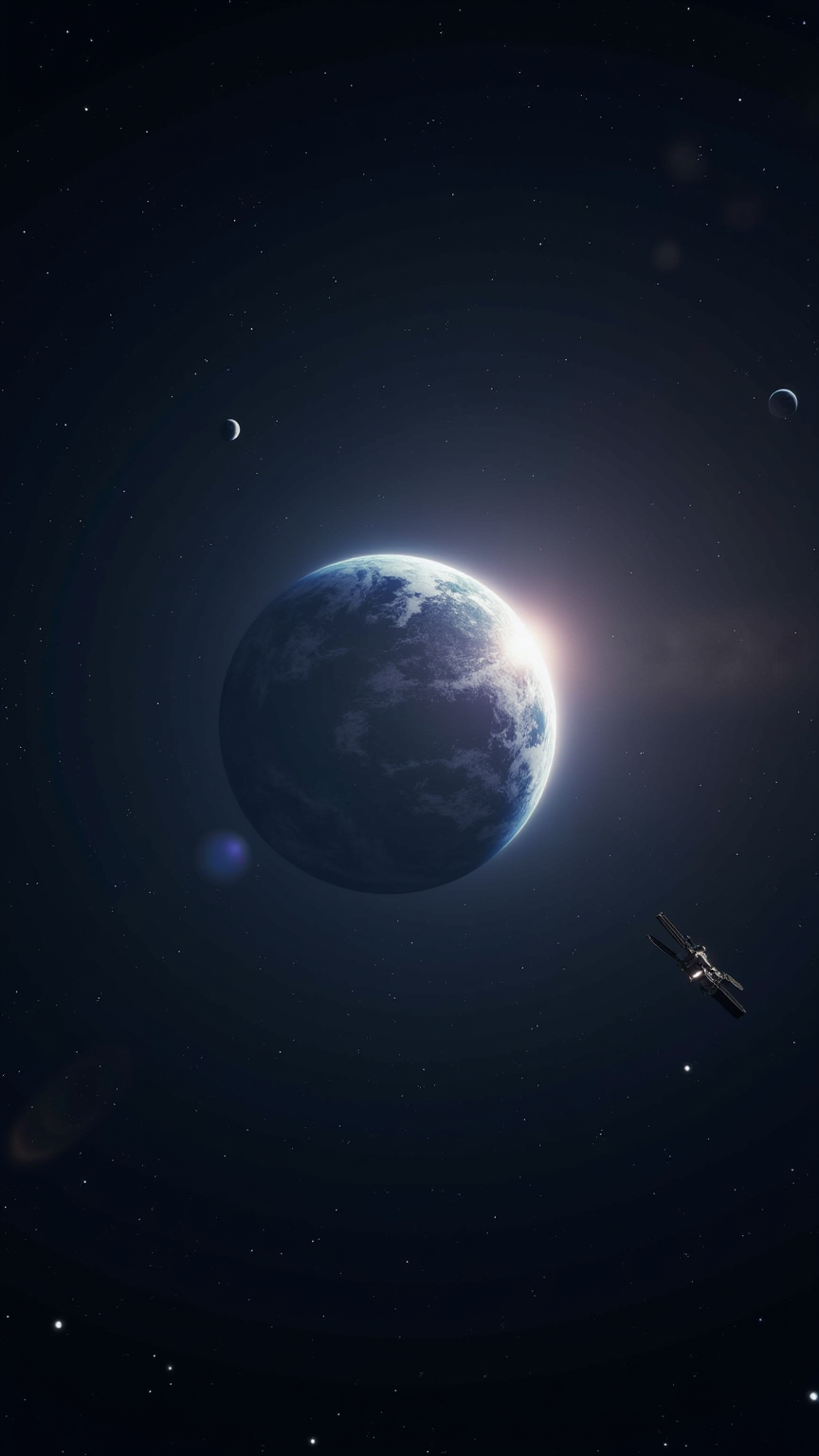 宇宙中的地球