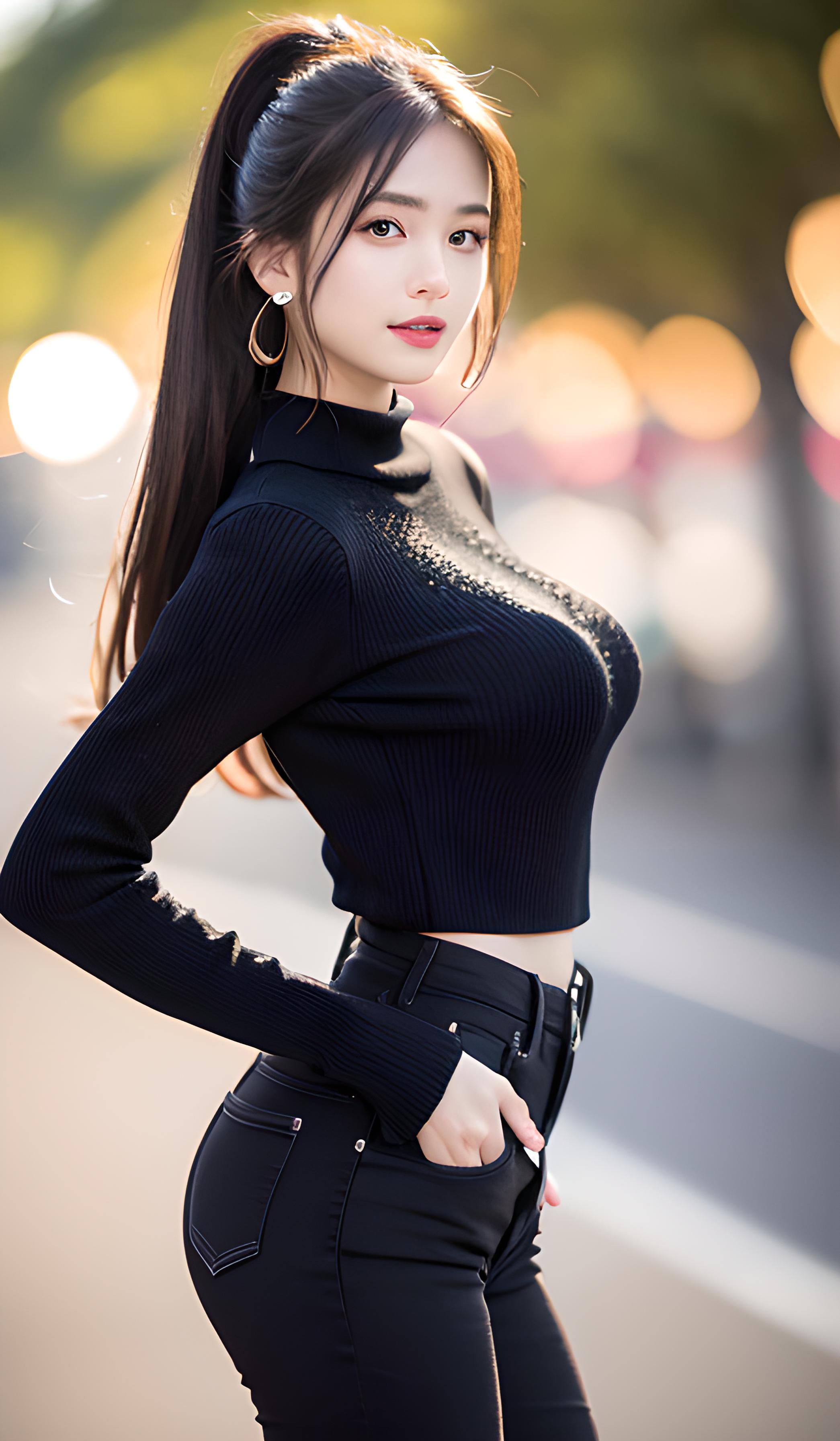 牛仔少女