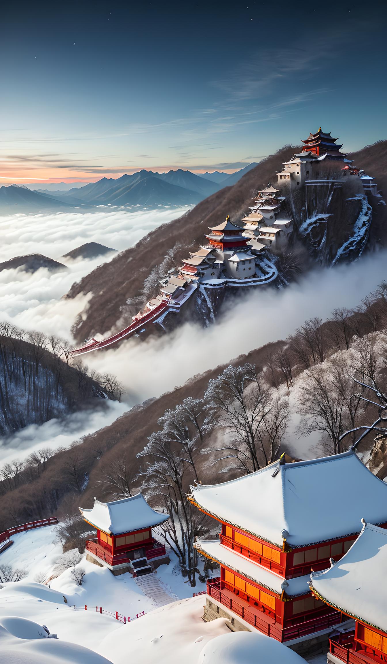 雪景区