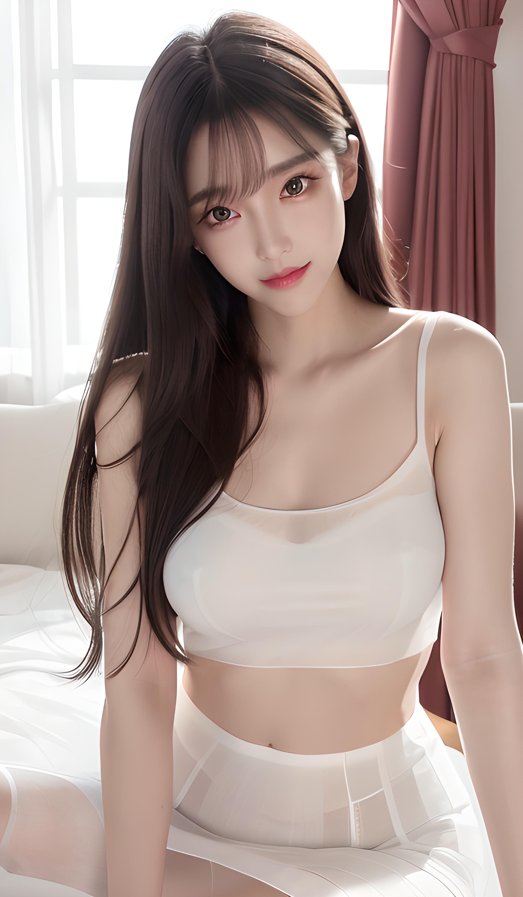 白丝美女