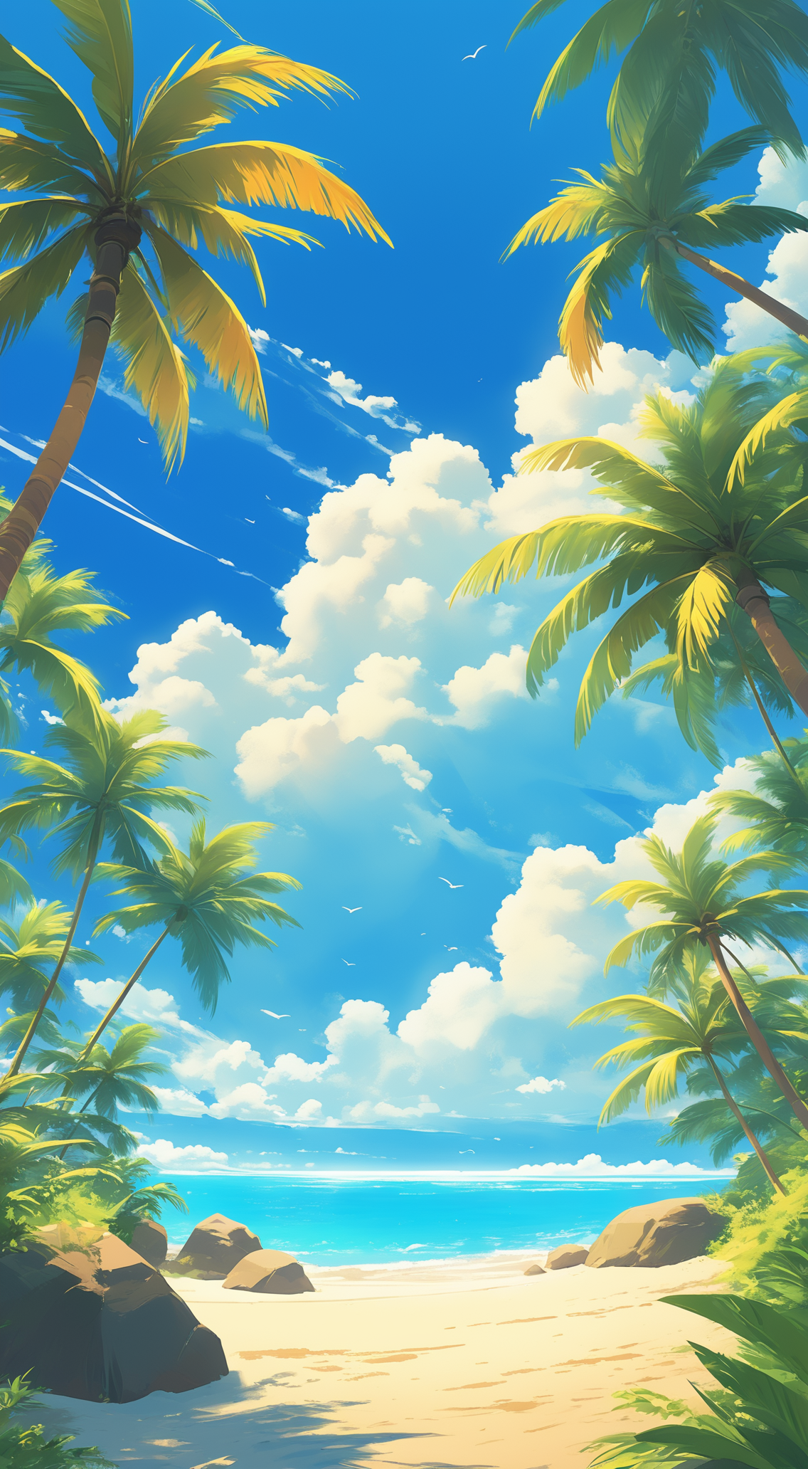 夏日海滩