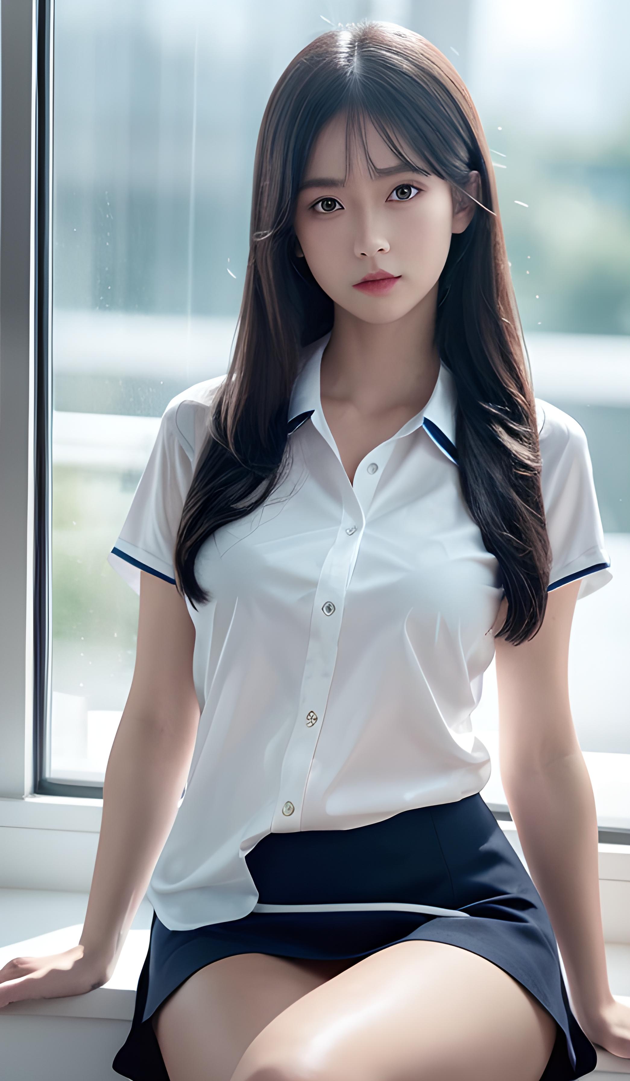 美女 学生 秘书