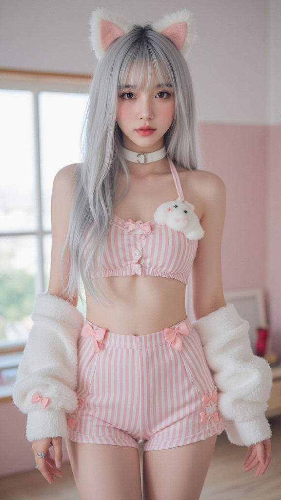 白发女孩