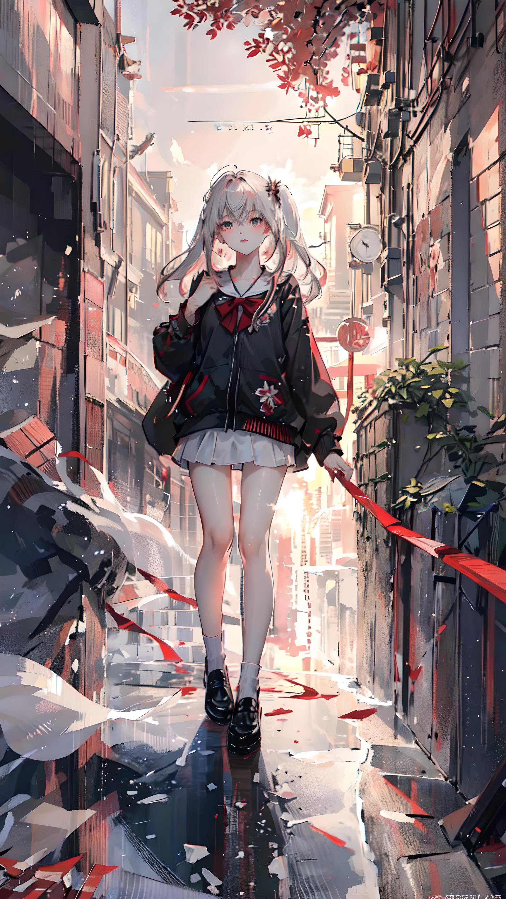 小巷少女