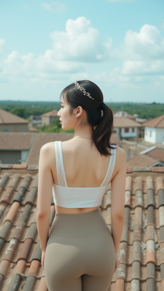 屋顶女孩