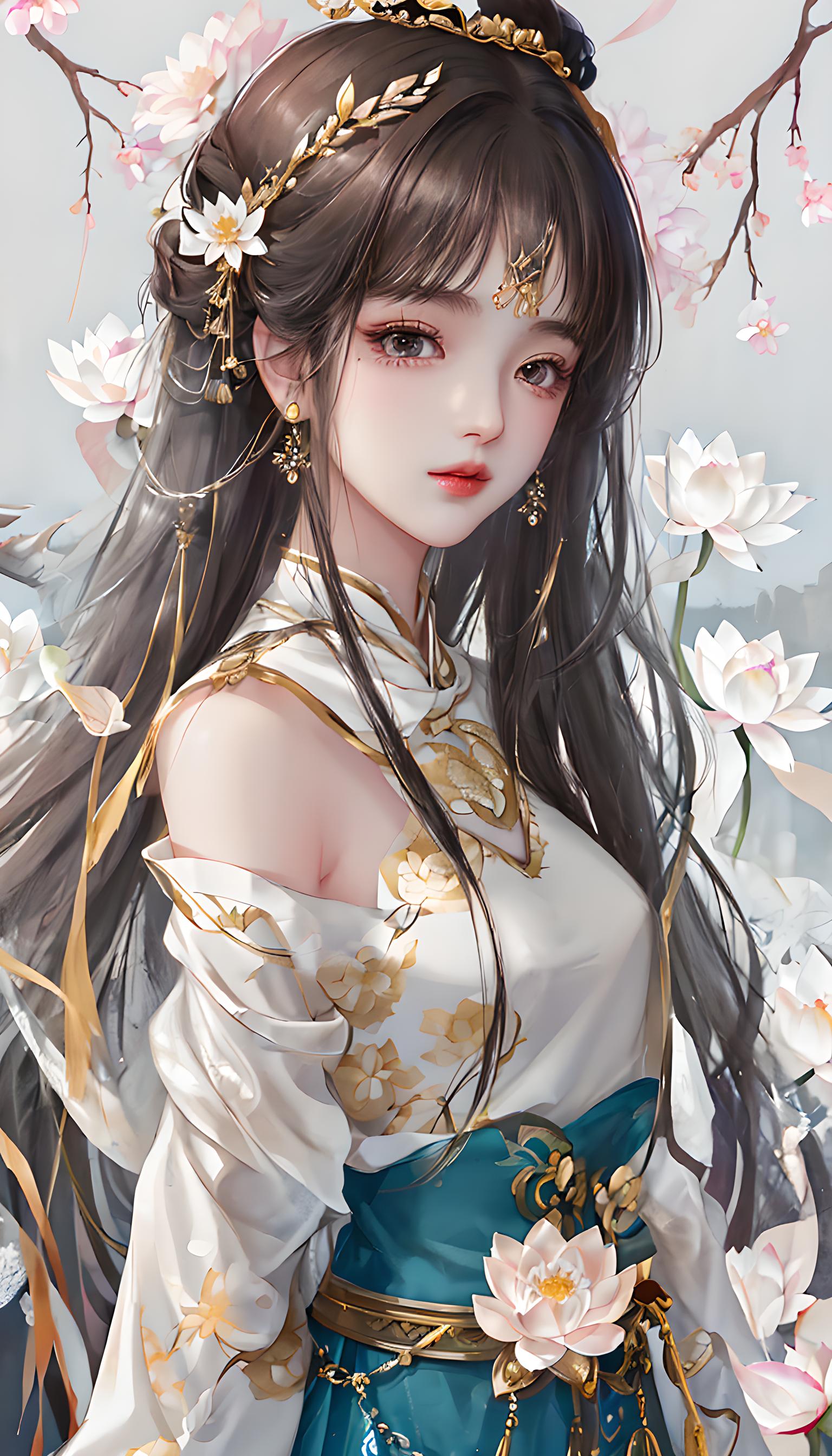 莲花少女